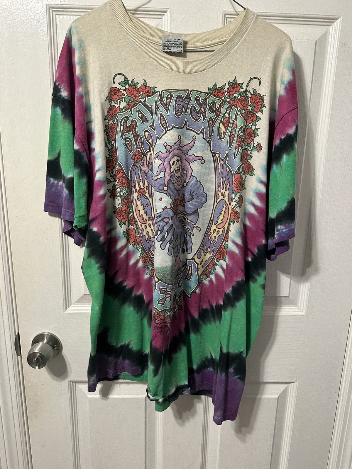 Vintage 1995 Grateful Dead Jester Tee Size US XL / EU 56 / 4 - 1 Thumbnail