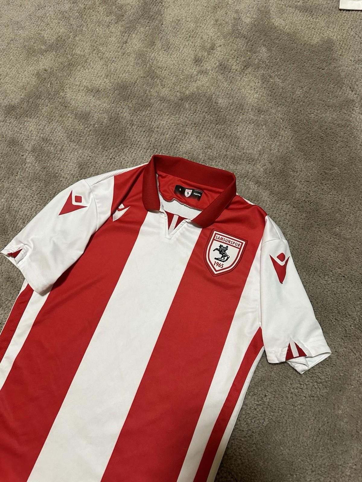 Macron Macron Samsunspor 2019/20 Home Football Shirt Soccer Jersey Size US S / EU 44-46 / 1 - 4 Thumbnail