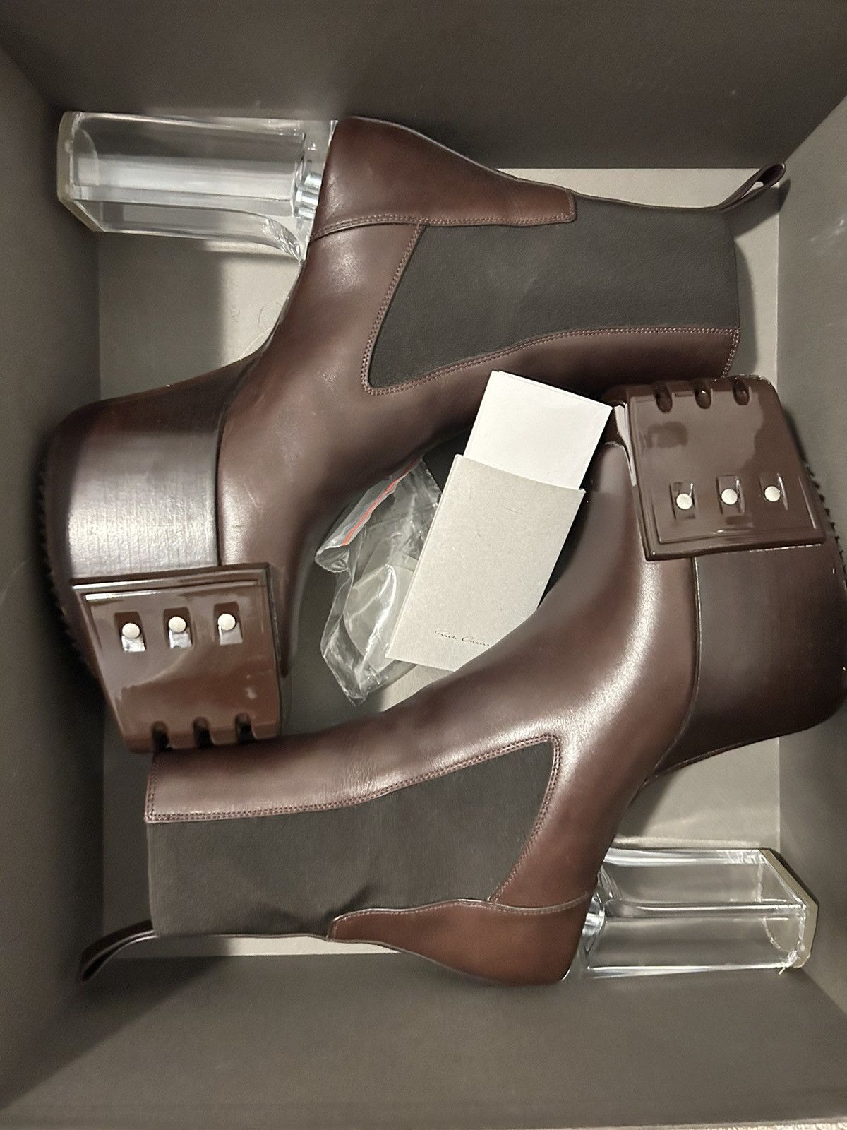 Rick Owens FW 2021 OX BLOOD KISS BOOTS Size US 8.5 / EU 41-42 - 5 Thumbnail
