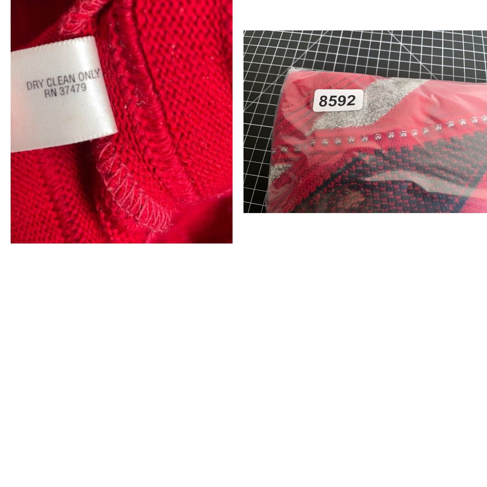 Vintage VINTAGE St. Croix Sweater Mens 2XL Red Diamond Pattern V-Neck Knit Pullover Size US XXL / EU 58 / 5 - 9 Thumbnail