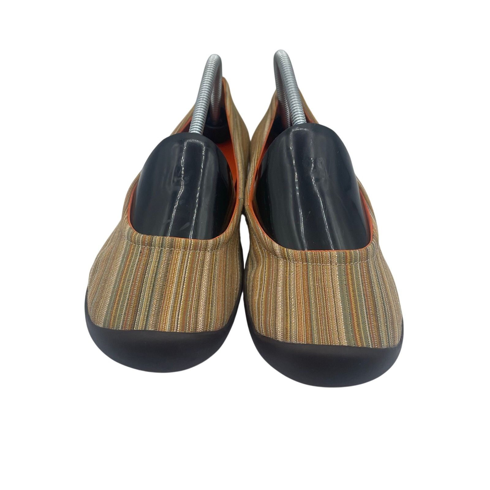 TSUBO Tsubo Elath Flats Brown Stripe Shoes Slip On Womens 9.5 Size US 9.5 / IT 39.5 - 3 Thumbnail