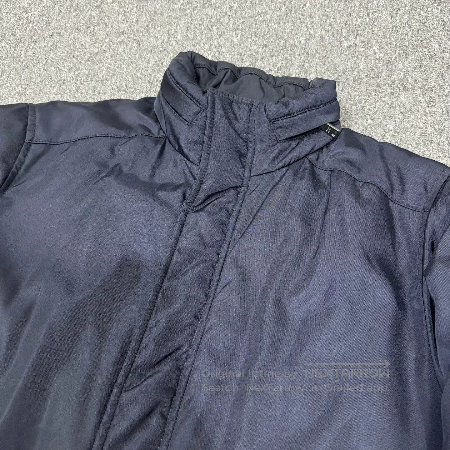 Prada Prada Navy Cotton Puffer Jacket. Size US S / EU 44-46 / 1 - 3 Thumbnail