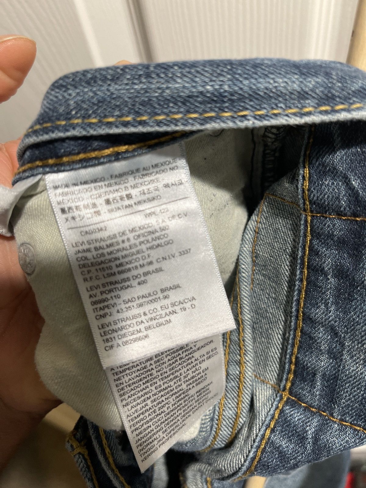 Levi's × Vintage Vintage 514 Levi’s Denim Size US 32 / EU 48 - 12 Thumbnail