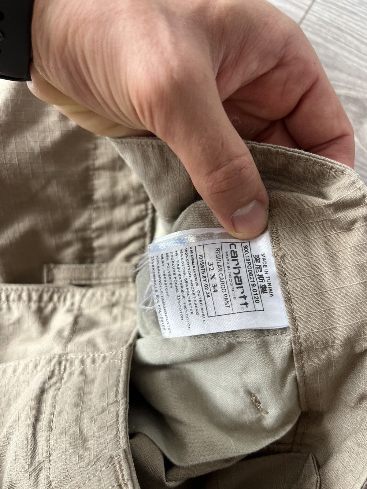 Carhartt Wip Carhartt WIP Regular Cargo Carpenter Box Logo y2k Sk8 Pants Size US 32 / EU 48 - 14 Thumbnail