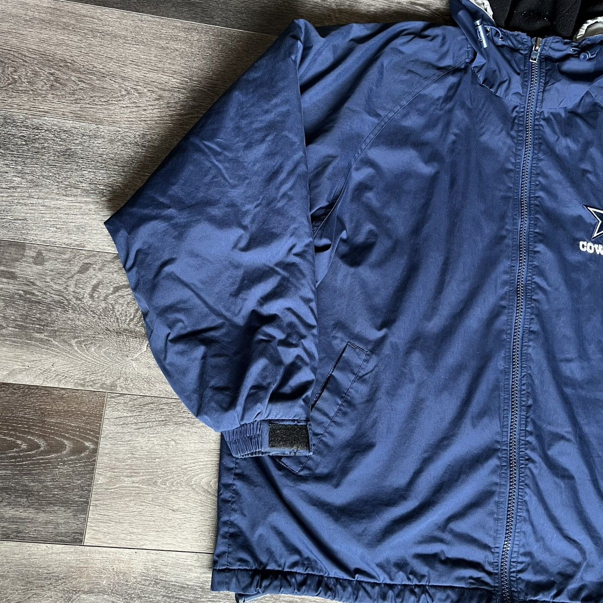 NFL × Pro Player × Vintage Vintage 90s NFL Pro Player Dallas Cowboys Puffer Jacket Hood Size US M / EU 48-50 / 2 - 3 Thumbnail
