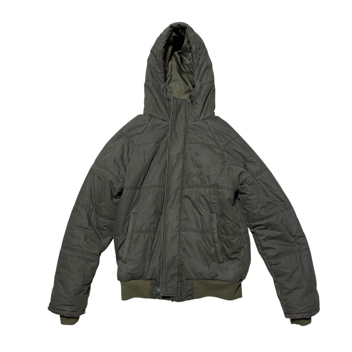 55DSL 2000s DIESEL 55DSL HOODED BOMBER JACKET Y2K Size US S / EU 44-46 / 1 - 1 Thumbnail