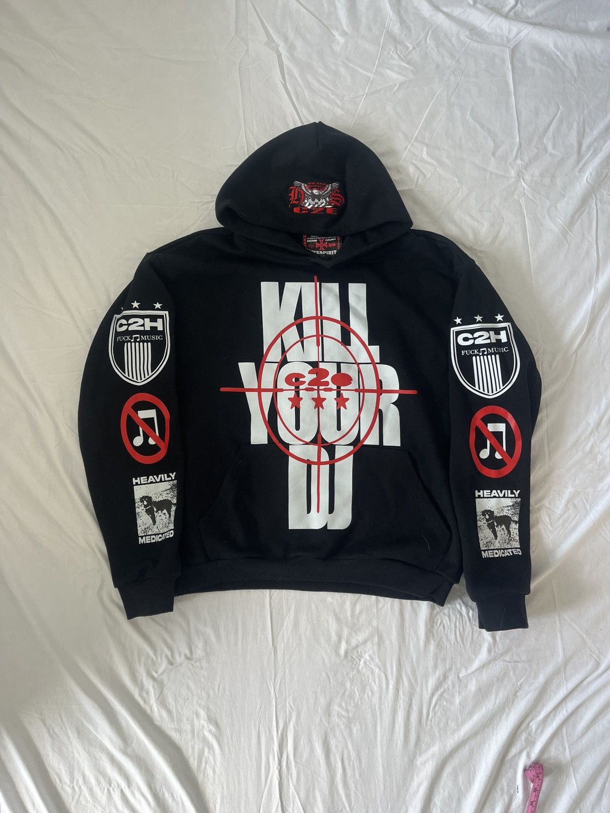 Other HS x C2E KILL YOUR DJ HOODY Size US XL / EU 56 / 4 - 4 Thumbnail