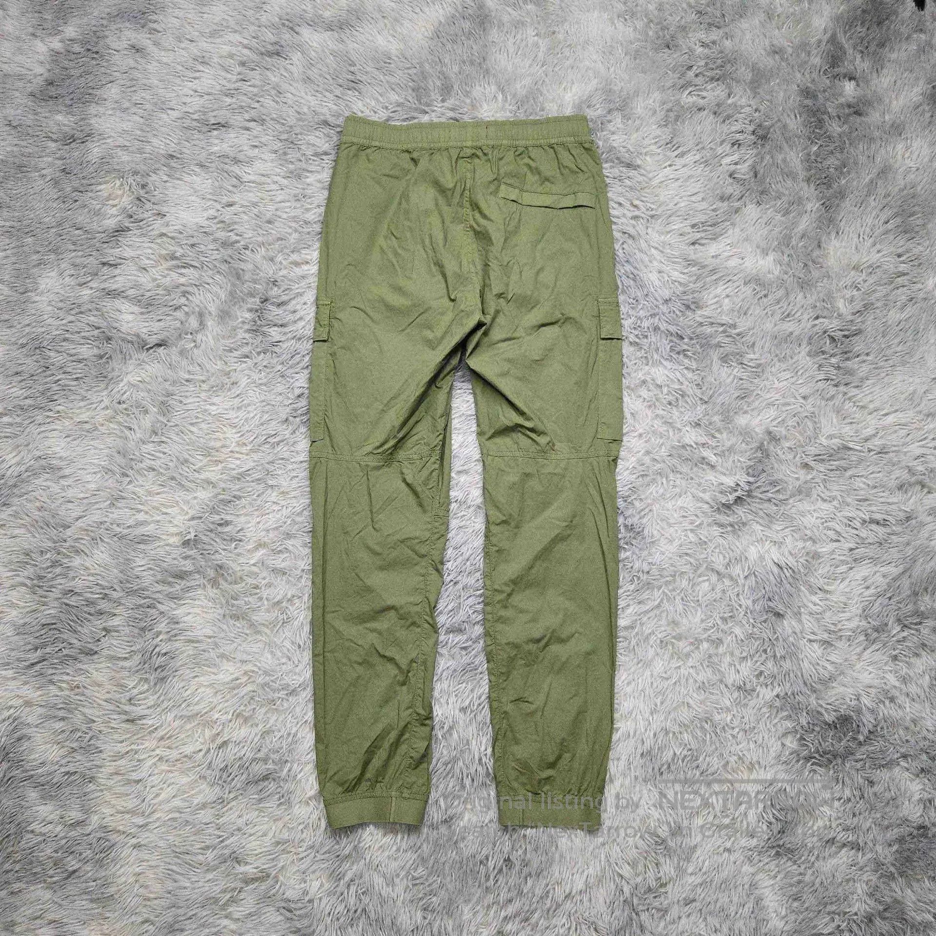 Stone Island stone island green cargo pants, size W32. Size US 32 / EU 48 - 2 Thumbnail
