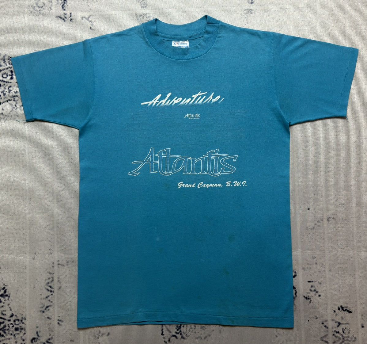 Vintage VINTAGE ATLANTIS SUBMARINES TEE , SHIRT Size US M / EU 48-50 / 2 - 2 Thumbnail