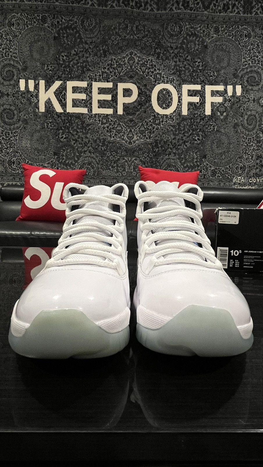 Jordan Brand Air Jordan 11 Retro 'Legend Blue / Columbia' 2024 Size US 10.5 / EU 43-44 - 2 Thumbnail