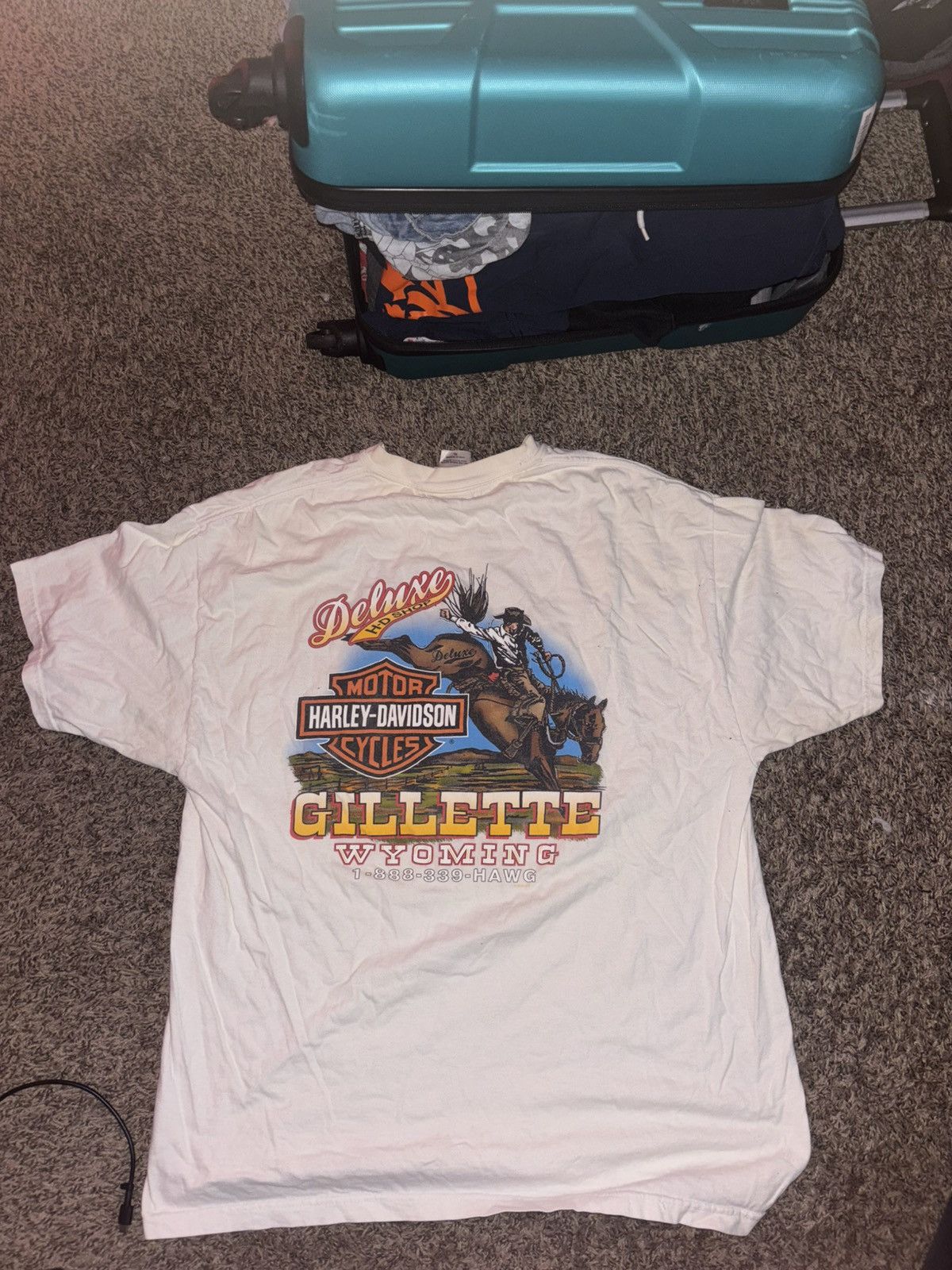 Harley Davidson Harley davidson tee “stroke it” Size US XL / EU 56 / 4 - 2 Thumbnail
