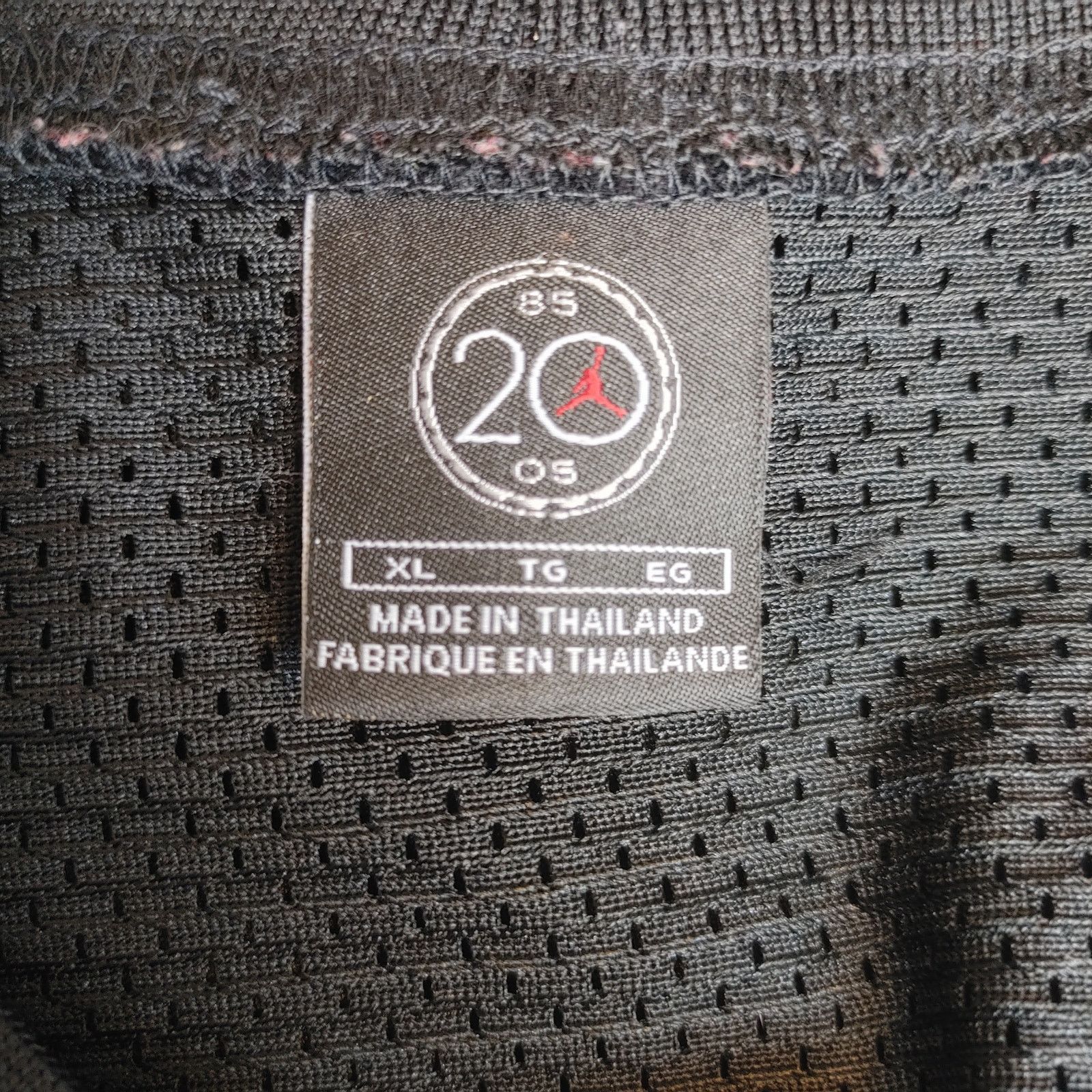 Other Air Jordan Carmelo Anthony #15 Men's XL Black/Blue Jersey Size US XL / EU 56 / 4 - 3 Thumbnail