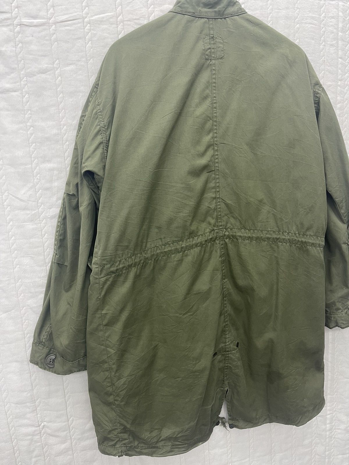 Vintage GILBRATA INDUSTRIES GARMENT MILITARY PARKA Size US S / EU 44-46 / 1 - 5 Thumbnail