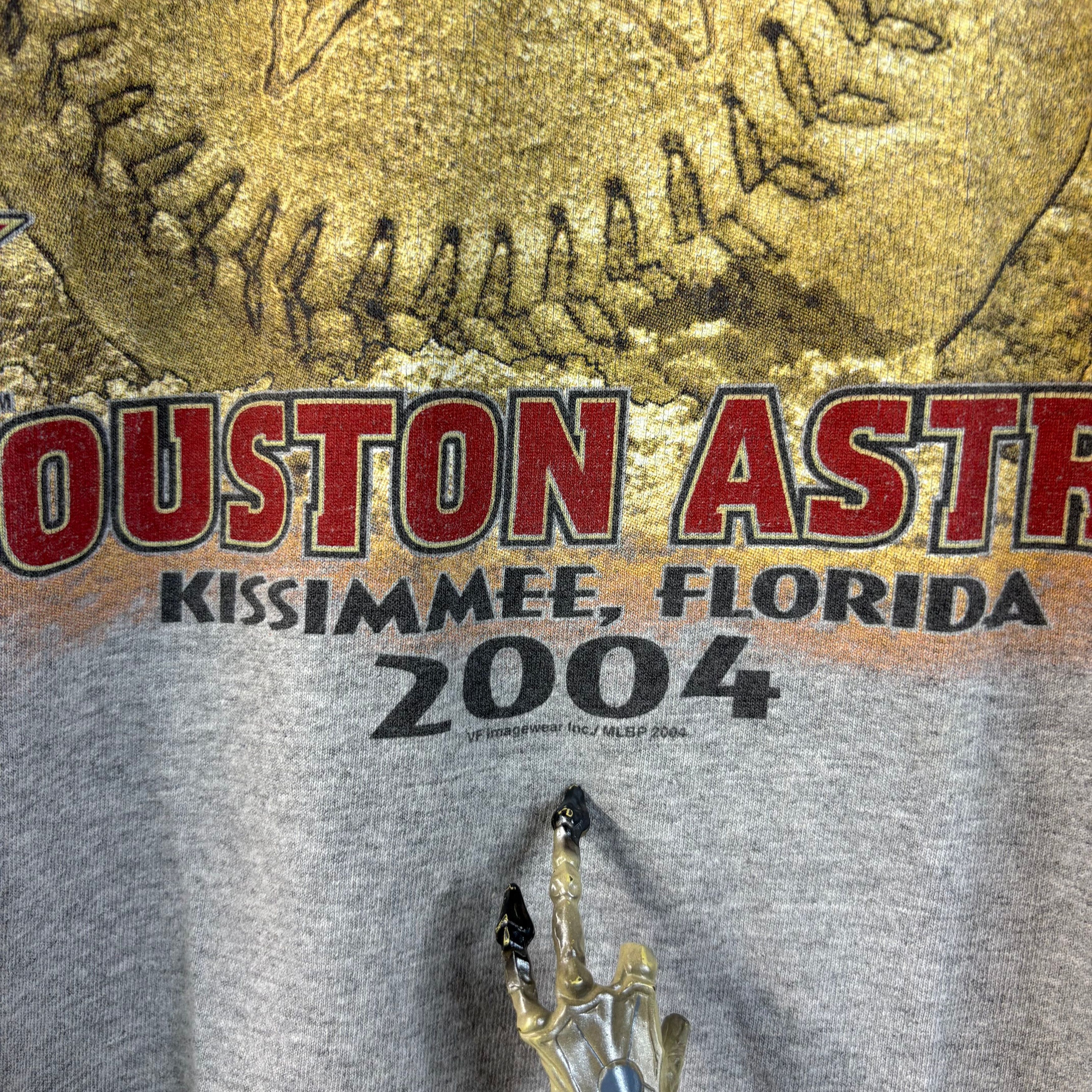 Vintage Y2K 2004 Houston Astros Grapefruit League Training Tee Size US M / EU 48-50 / 2 - 2 Thumbnail