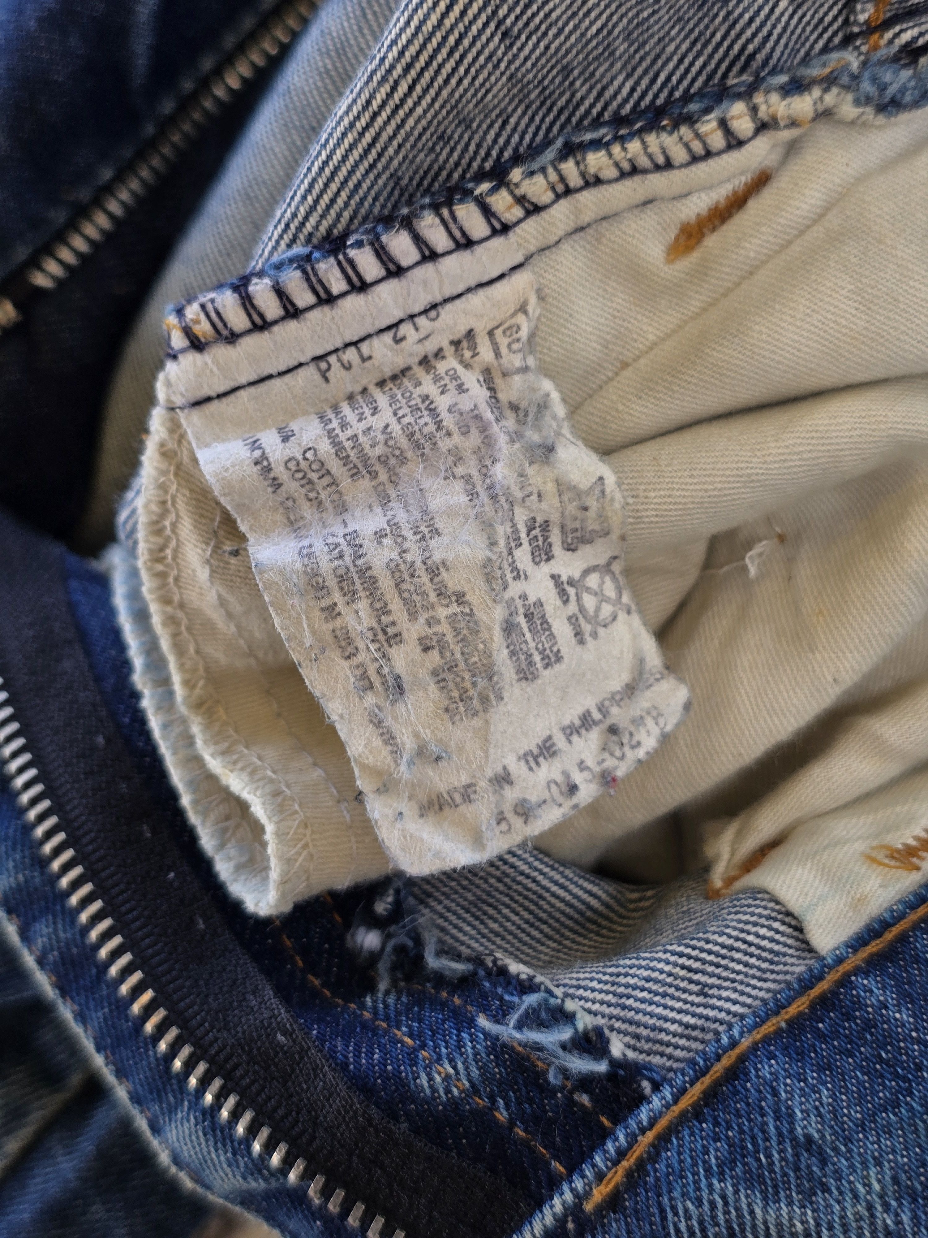 Levi's Vintage 70s Levis Orange Tab Bell Bottom Denim Size US 28 / EU 44 - 5 Thumbnail