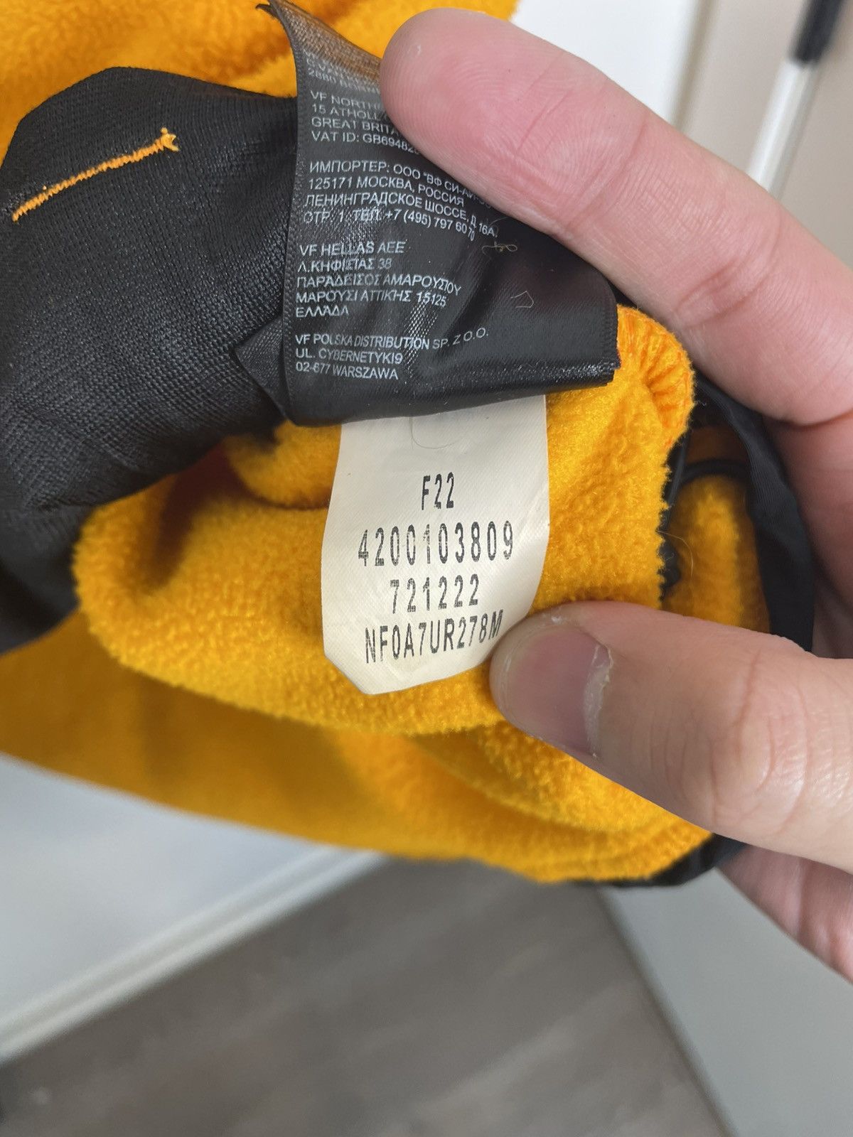 The North Face The North Face Denali Polartec Jacket Yellow Black Large Size US L / EU 52-54 / 3 - 7 Thumbnail
