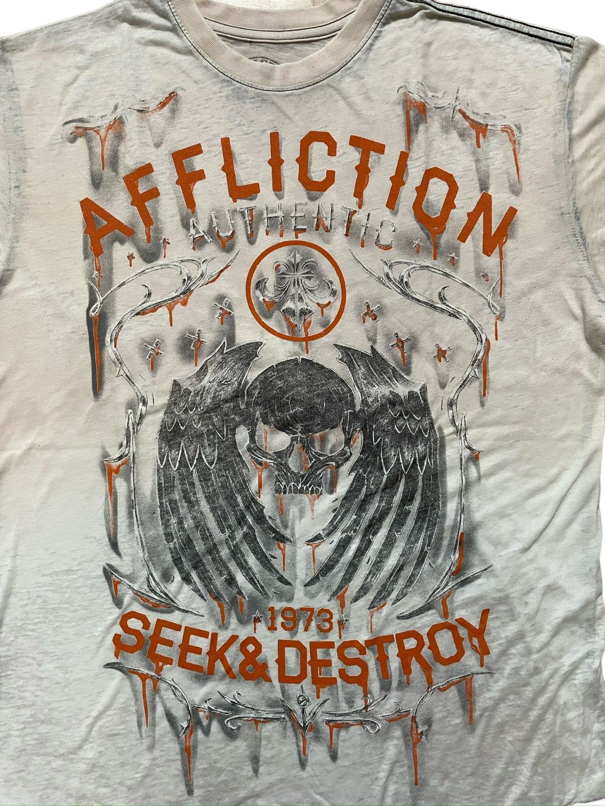 Vintage Vintage Affliction Tee Size US M / EU 48-50 / 2 - 2 Thumbnail
