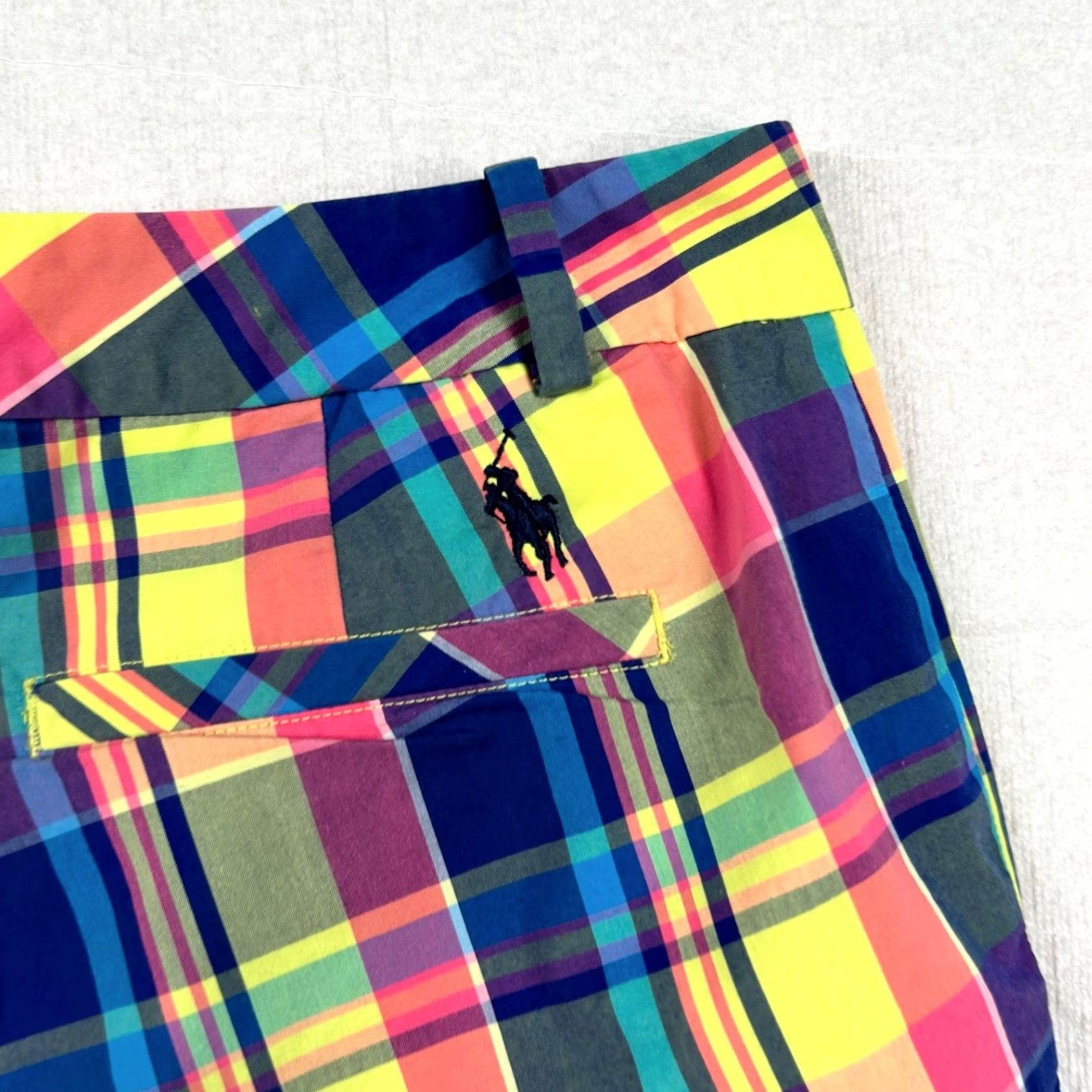 Ralph Lauren Polo Golf Ralph Lauren Shorts Womens 2 Plaid Performance 11" Inseam Knee Preppy Bermuda Women Size 26" / US 2 / IT 38 - 7 Thumbnail