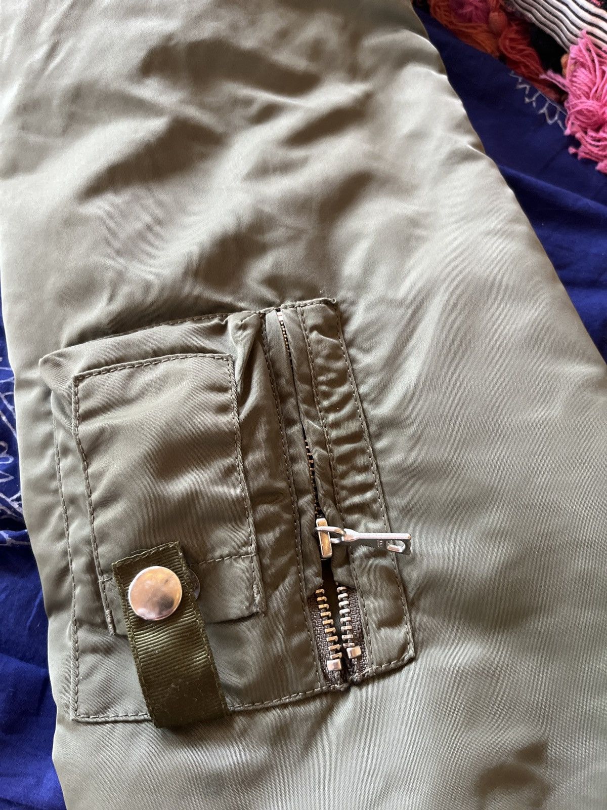 John Elliott John Elliott Bogata Bomber Olive Nylon Size US S / EU 44-46 / 1 - 6 Thumbnail