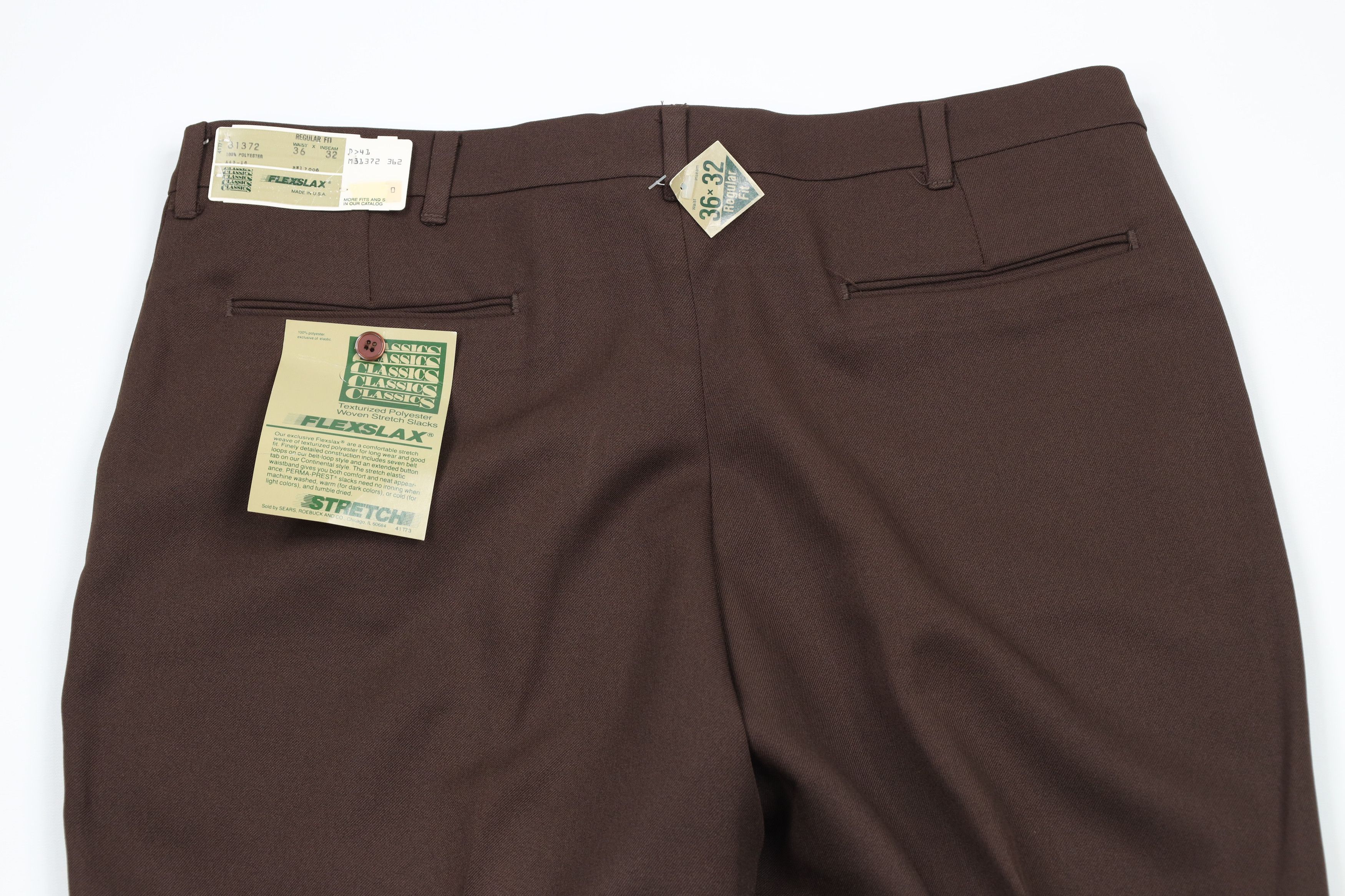 Vintage Deadstock Vintage 70s Streetwear Leg Bell Bottoms Pants USA Size US 36 / EU 52 - 10 Thumbnail