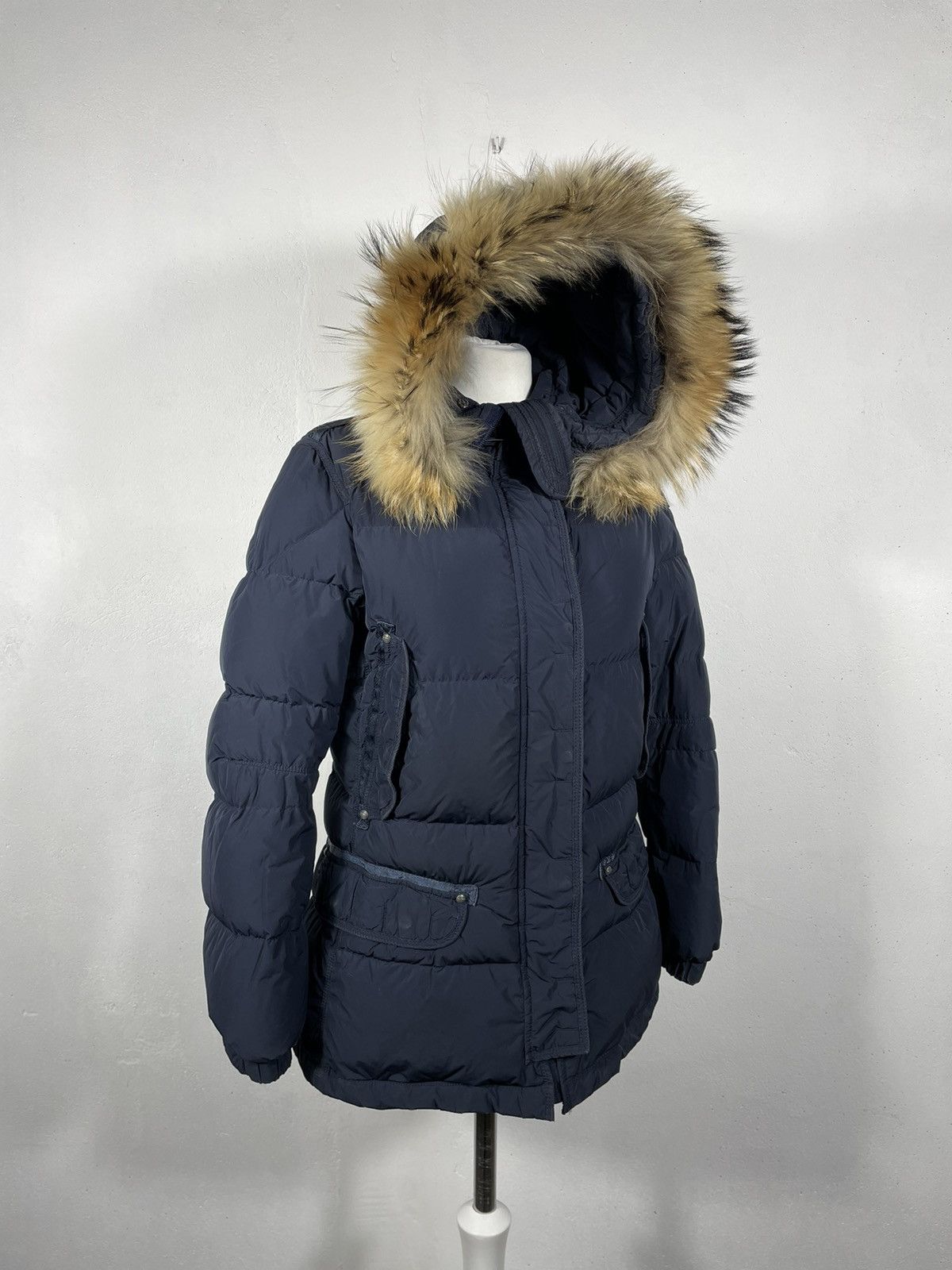 Parajumpers Parajumpers Navy Jacket Coat Outdoor Gorpcore Winter Warm Size S / US 4 / IT 40 - 3 Thumbnail