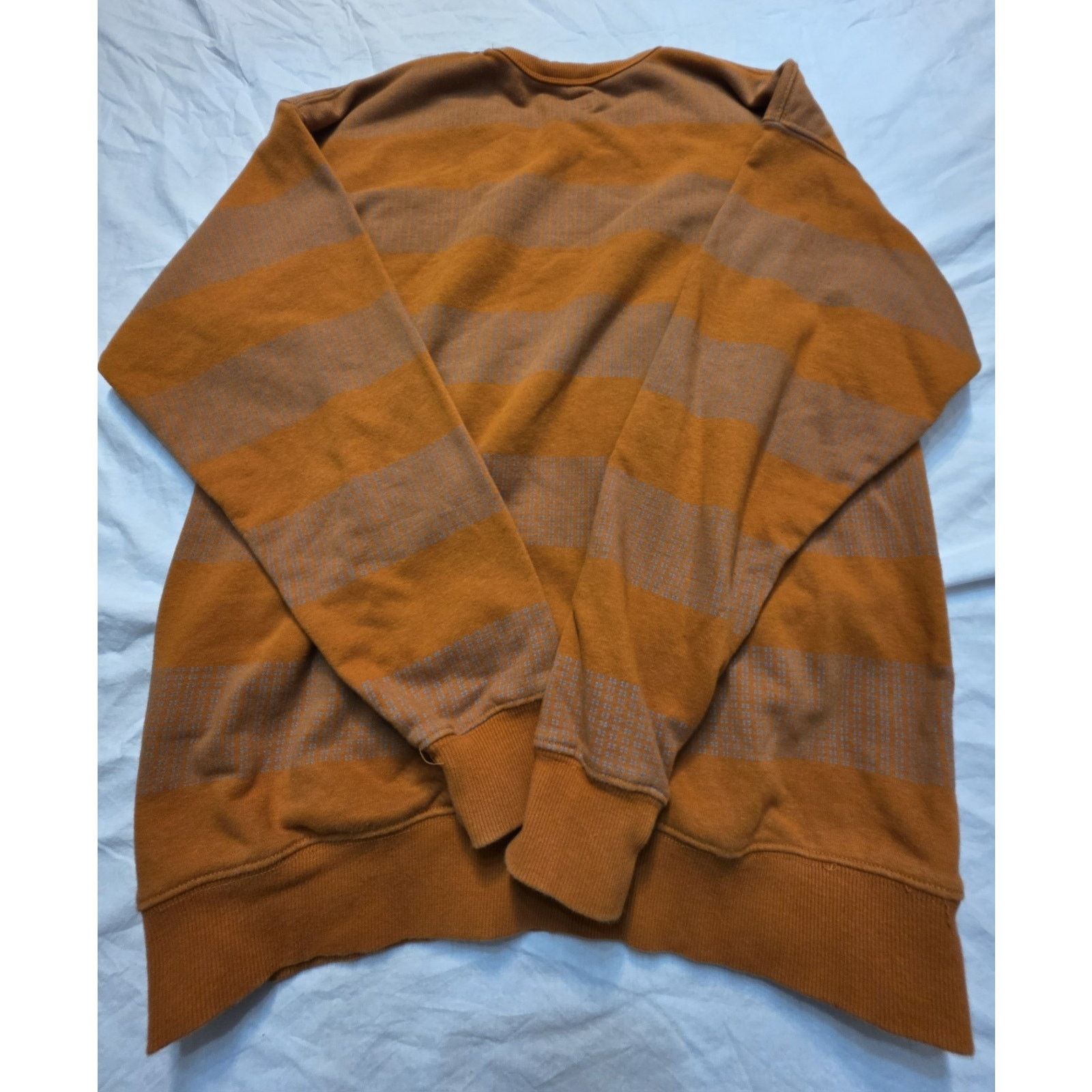Brixton Brixton Men's Size Small Long Sleeve Orange/tan Shirt Size US S / EU 44-46 / 1 - 2 Thumbnail