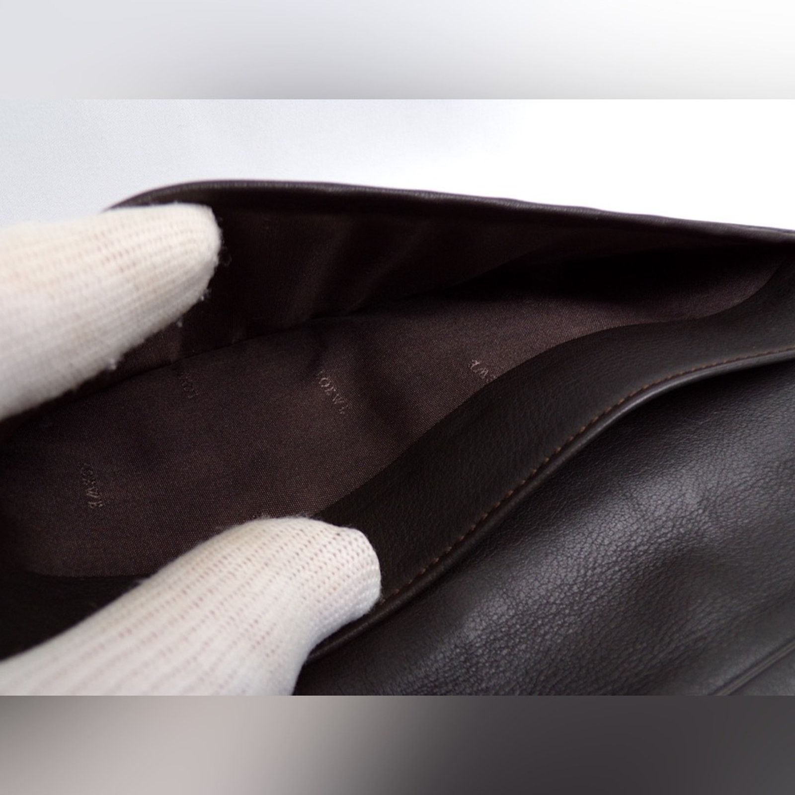 Loewe Loewe Tan Suede Brown leather wallet Size ONE SIZE - 13 Thumbnail
