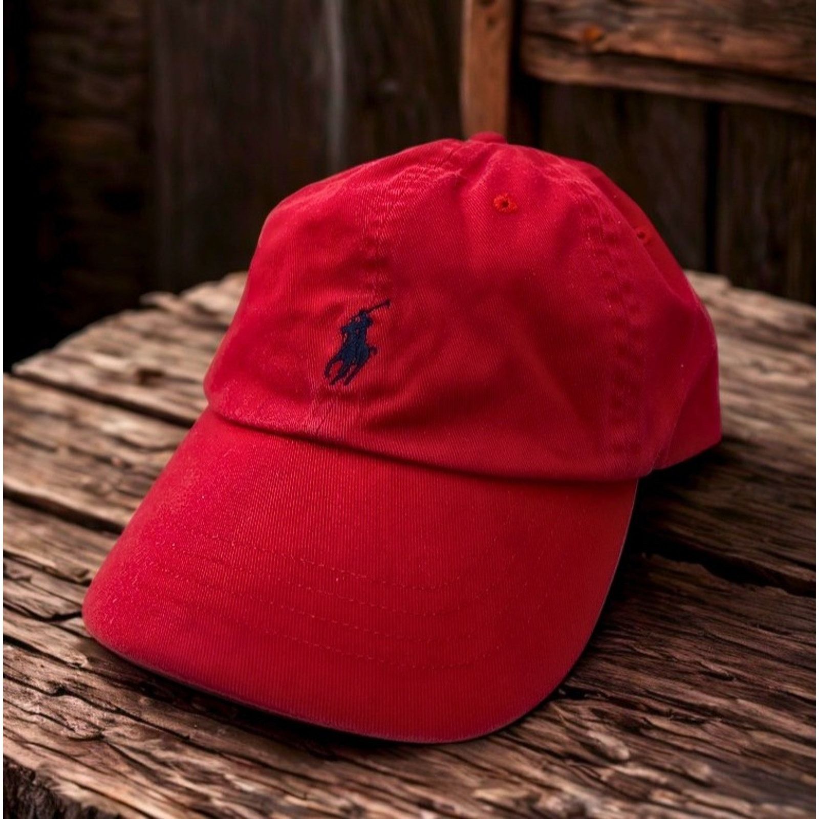 Polo Ralph Lauren Polo Ralph Lauren Hat Black Pony Logo Strapback Adjustable Size ONE SIZE - 3 Thumbnail