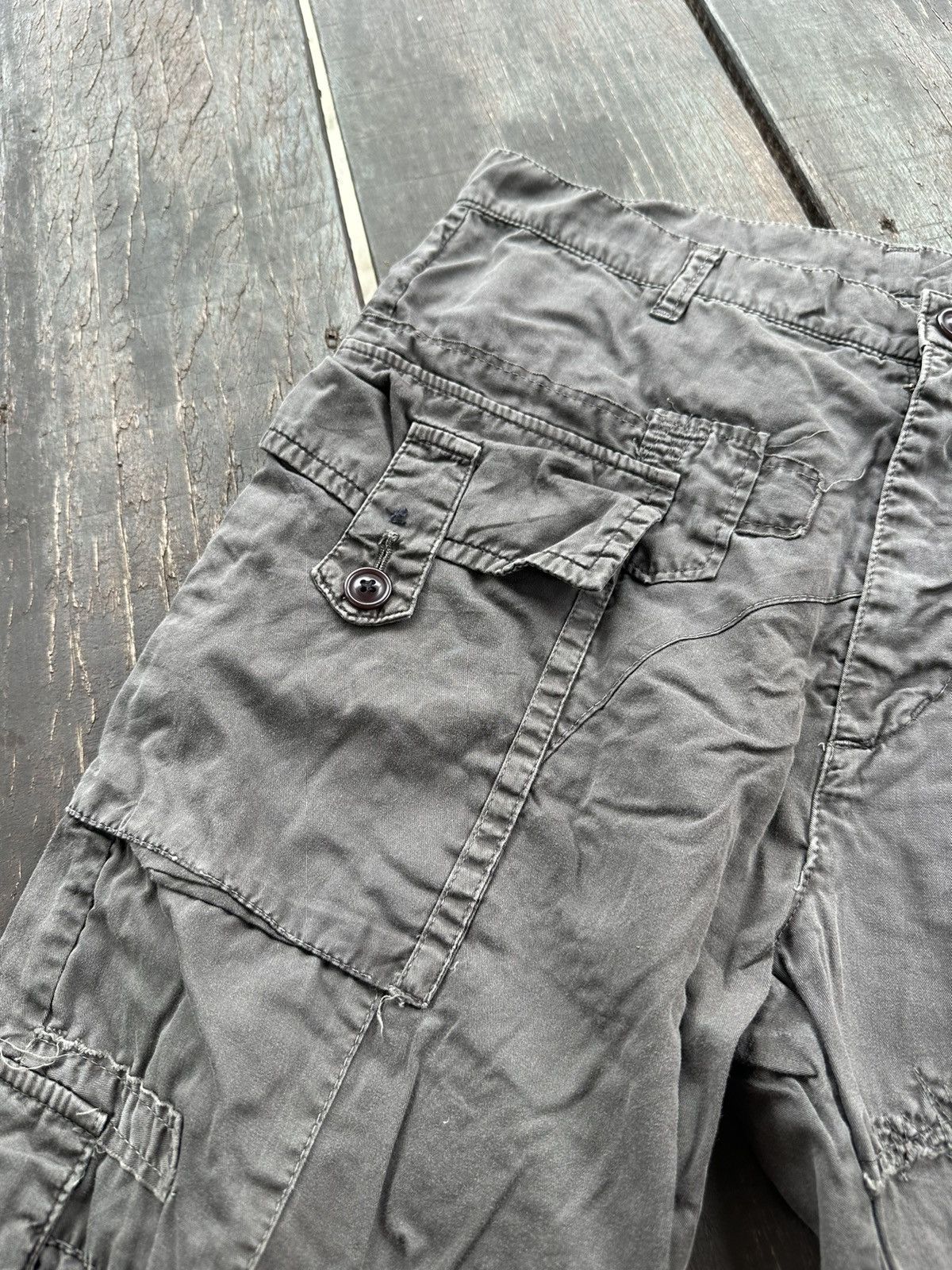 Issey Miyake × Japanese Brand Sunaokuwahara 3q pant nice design Size US 32 / EU 48 - 6 Thumbnail