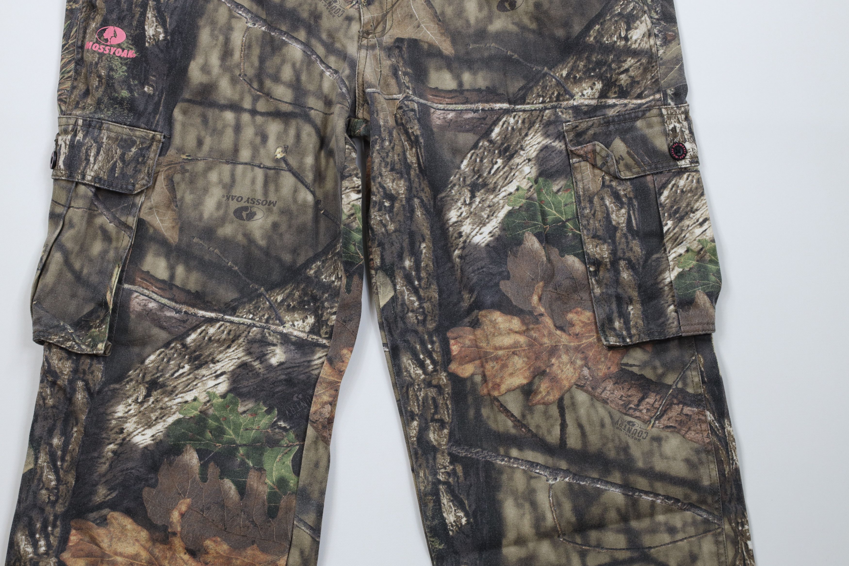 Vintage Vintage Y2K Streetwear Mossy Oak Camouflage Wide Leg Pants Size 40" / US 18 - 3 Thumbnail