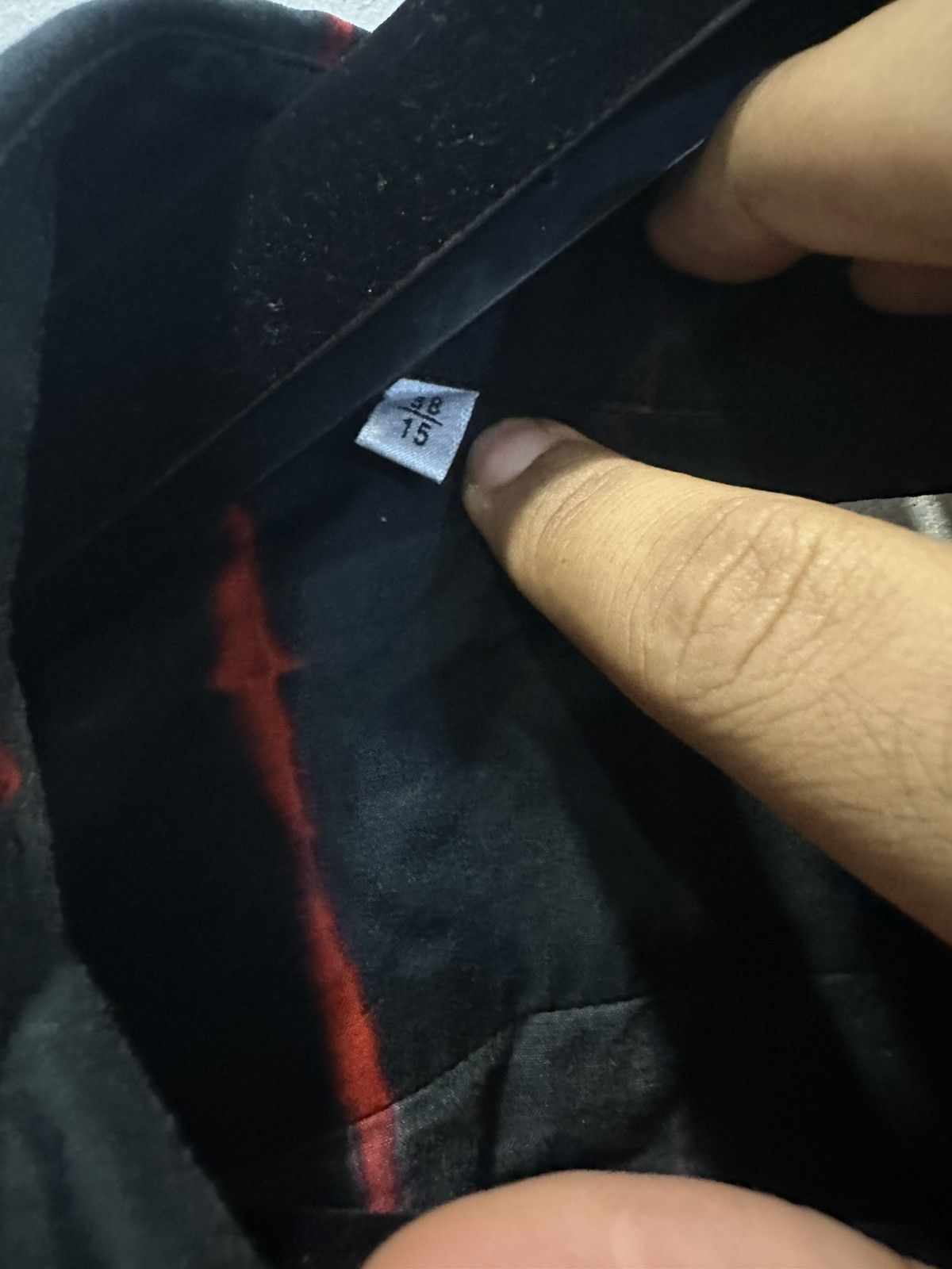 Saint Laurent Paris Saint Laurent FW14 Vamp Red and Black Flannel Size US S / EU 44-46 / 1 - 5 Thumbnail