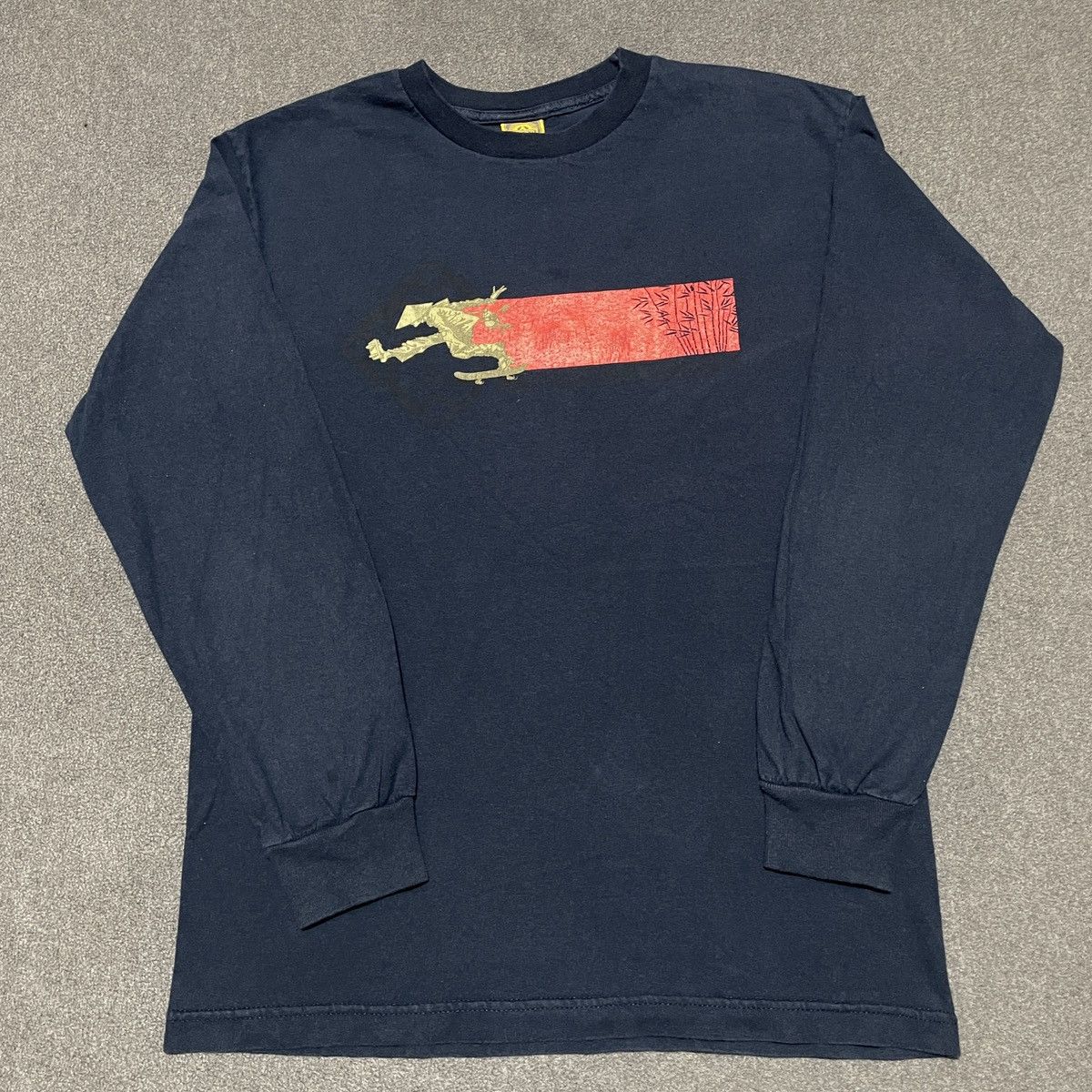 Vintage Vintage Longsleeve Satori Movement Skate T-shirt Size US M / EU 48-50 / 2 - 1 Thumbnail