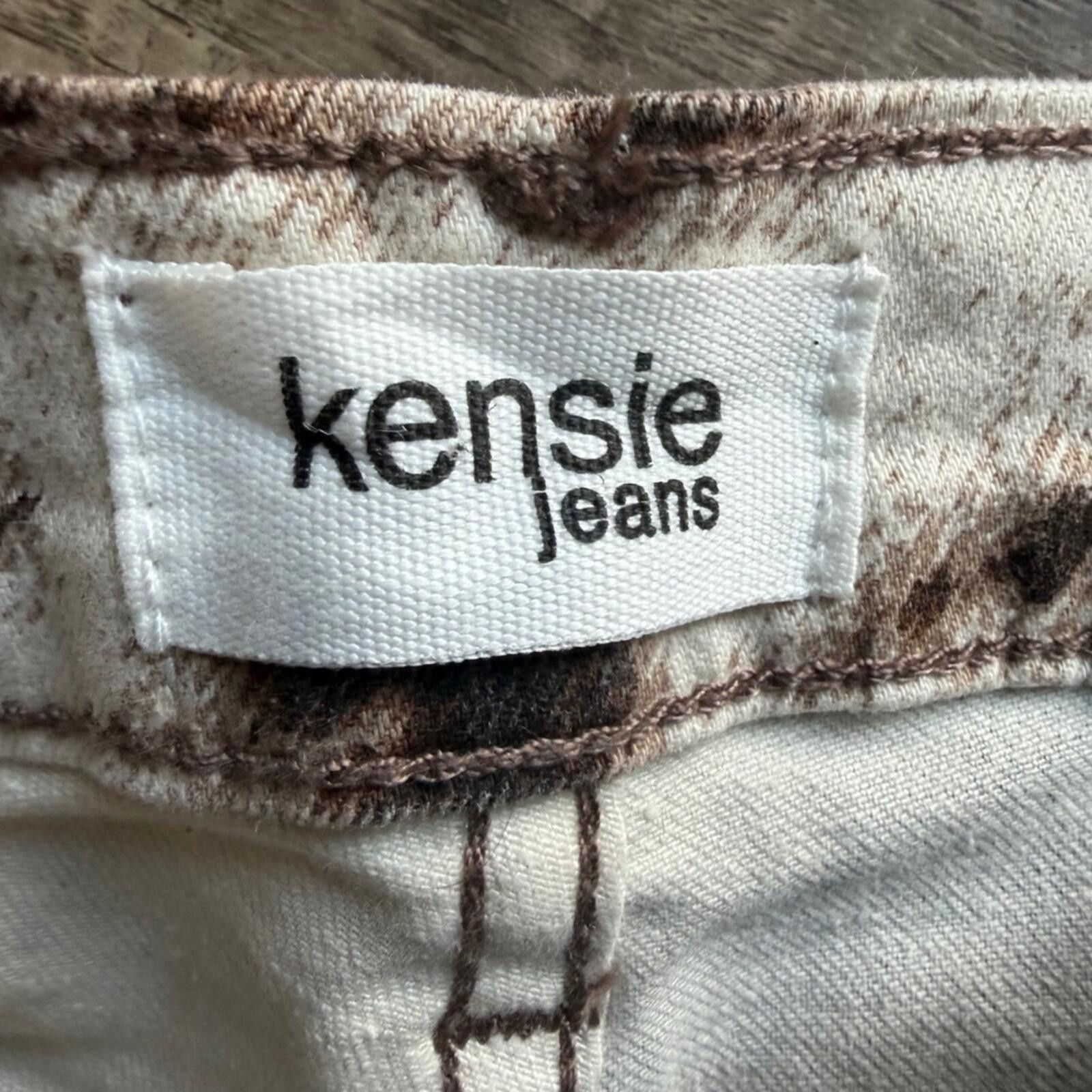 Other Kensie Jeans Cow Print Size 0/25 Size 25" / US 0 / IT 36 - 2 Thumbnail