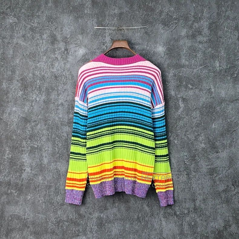 Versace Versace Colorful Medusa avatar sweater Size US L / EU 52-54 / 3 - 2 Thumbnail