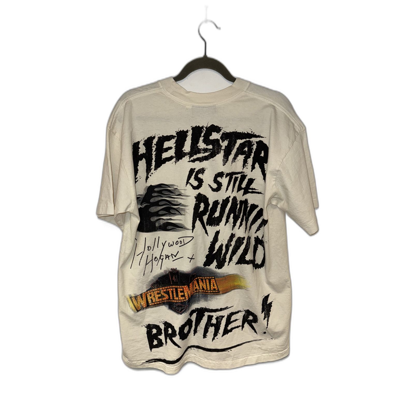 HELLSTAR Hellstar Tee Tan x WWE x Hulk Hogan Size US L / EU 52-54 / 3 - 2 Thumbnail