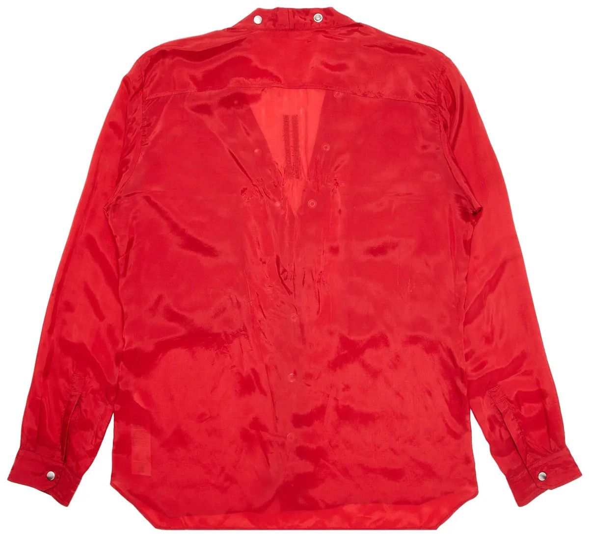 Rick Owens Rick Owens Larry Fog Pocket Shirt 'Cardinal Red' Size US L / EU 52-54 / 3 - 2 Thumbnail