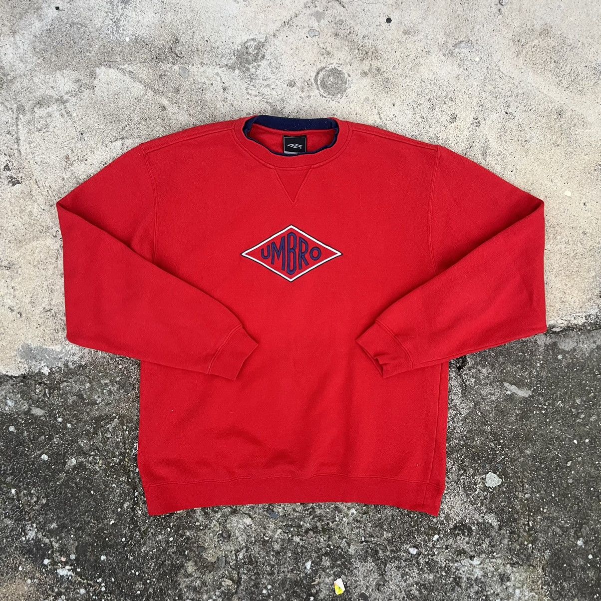 Umbro × Vintage Umbro Training 90s Vintage Spellout Logo Sweatshirt Crewneck Size US M / EU 48-50 / 2 - 1 Thumbnail