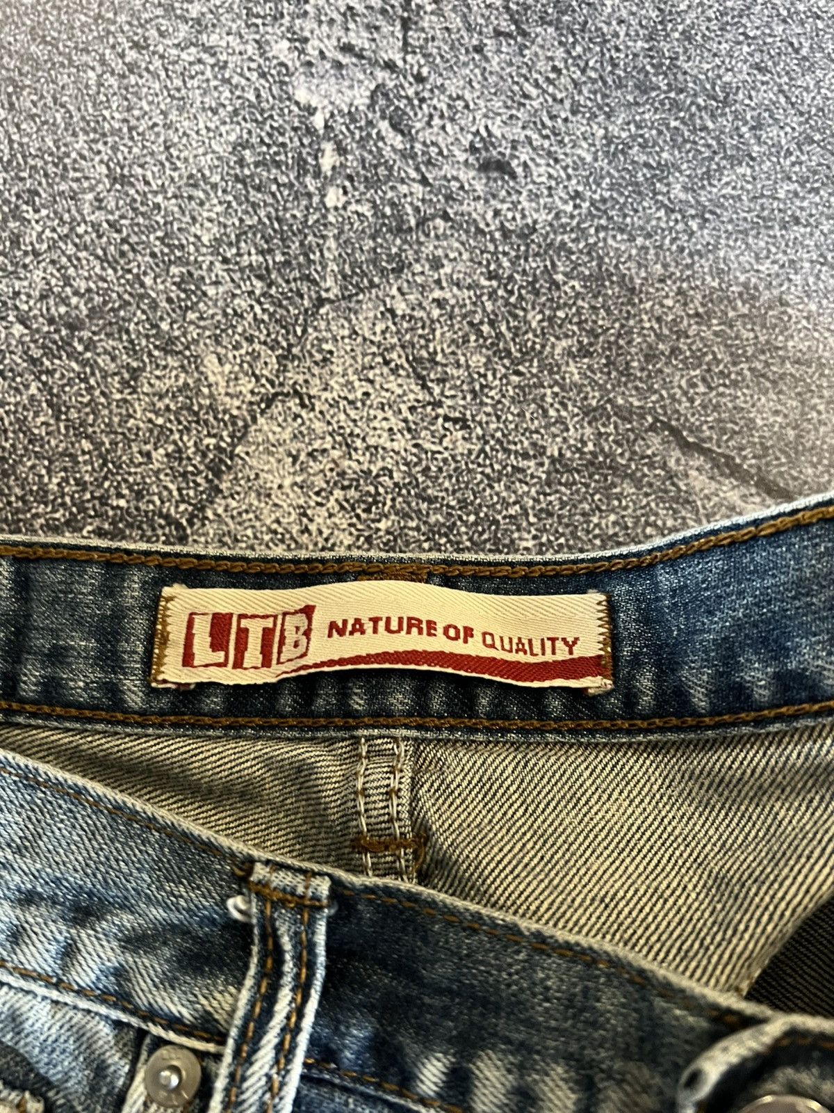 Vintage CRAZY Hysteric Glamour Style Grunge Archive Y2K Flare Drip Size US 32 / EU 48 - 4 Thumbnail