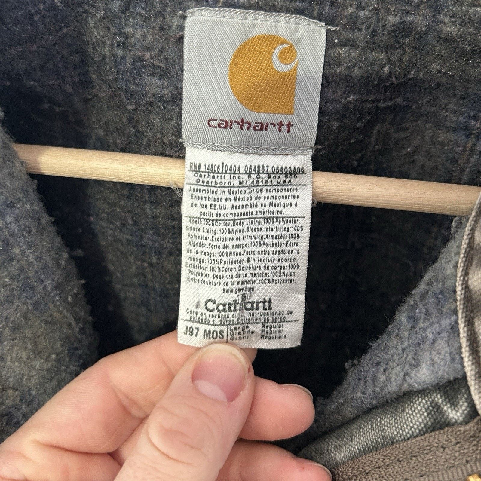 Carhartt Vintage Carhartt Blanket-Lined Detroit Jacket “Moss” J97 MOS Size US L / EU 52-54 / 3 - 16 Thumbnail