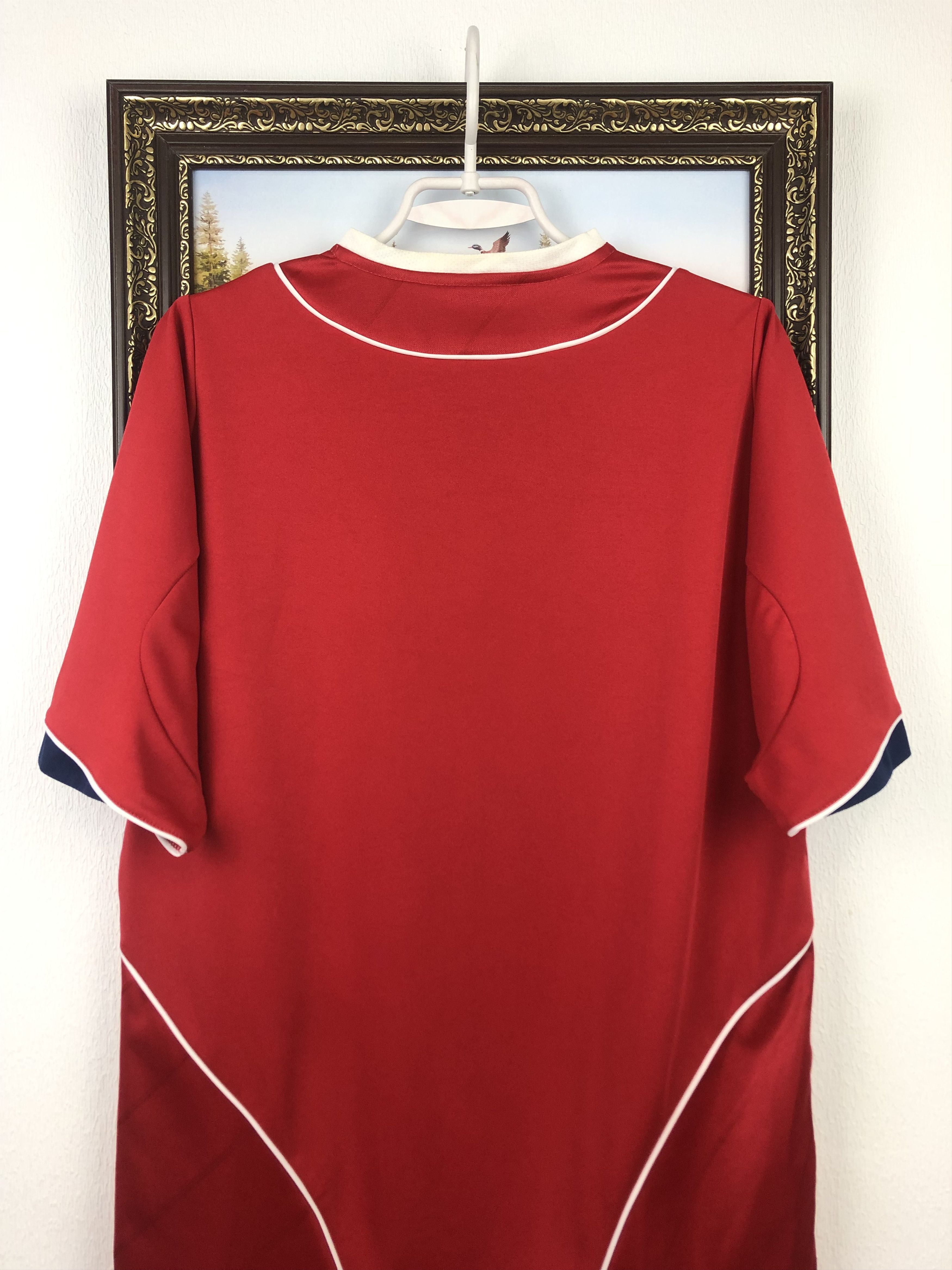 Vintage Crewe Alexandra football shirt 2007 Soccer Jersey Trikot Size US L / EU 52-54 / 3 - 14 Thumbnail