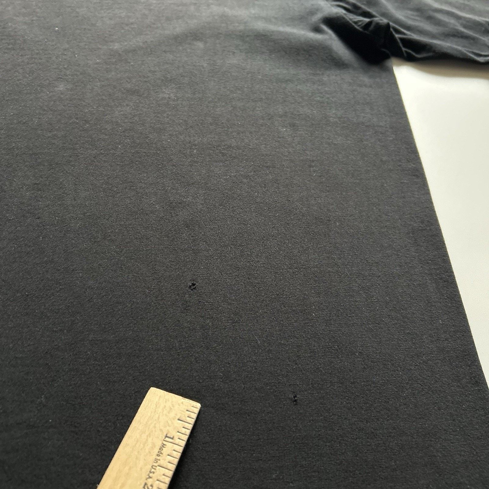 Denver Hayes Vintage Sun Faded Blank Black T Shirt Medium Relaxed Fit Y2K Size US M / EU 48-50 / 2 - 8 Thumbnail