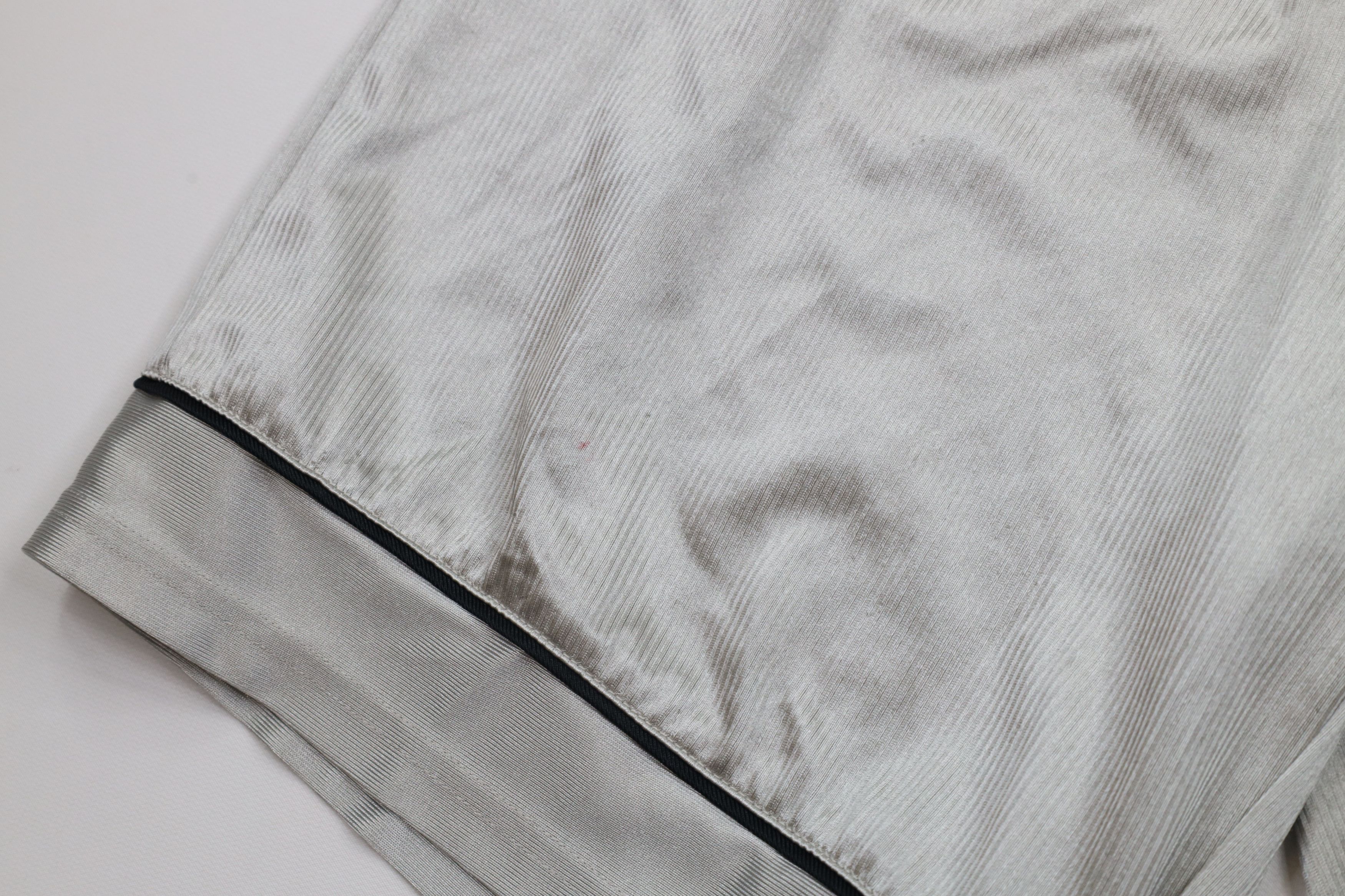 Nike × Vintage Vintage Nike Scott Mini Swoosh Above Knee Shorts Silver Size US 30 / EU 46 - 6 Thumbnail