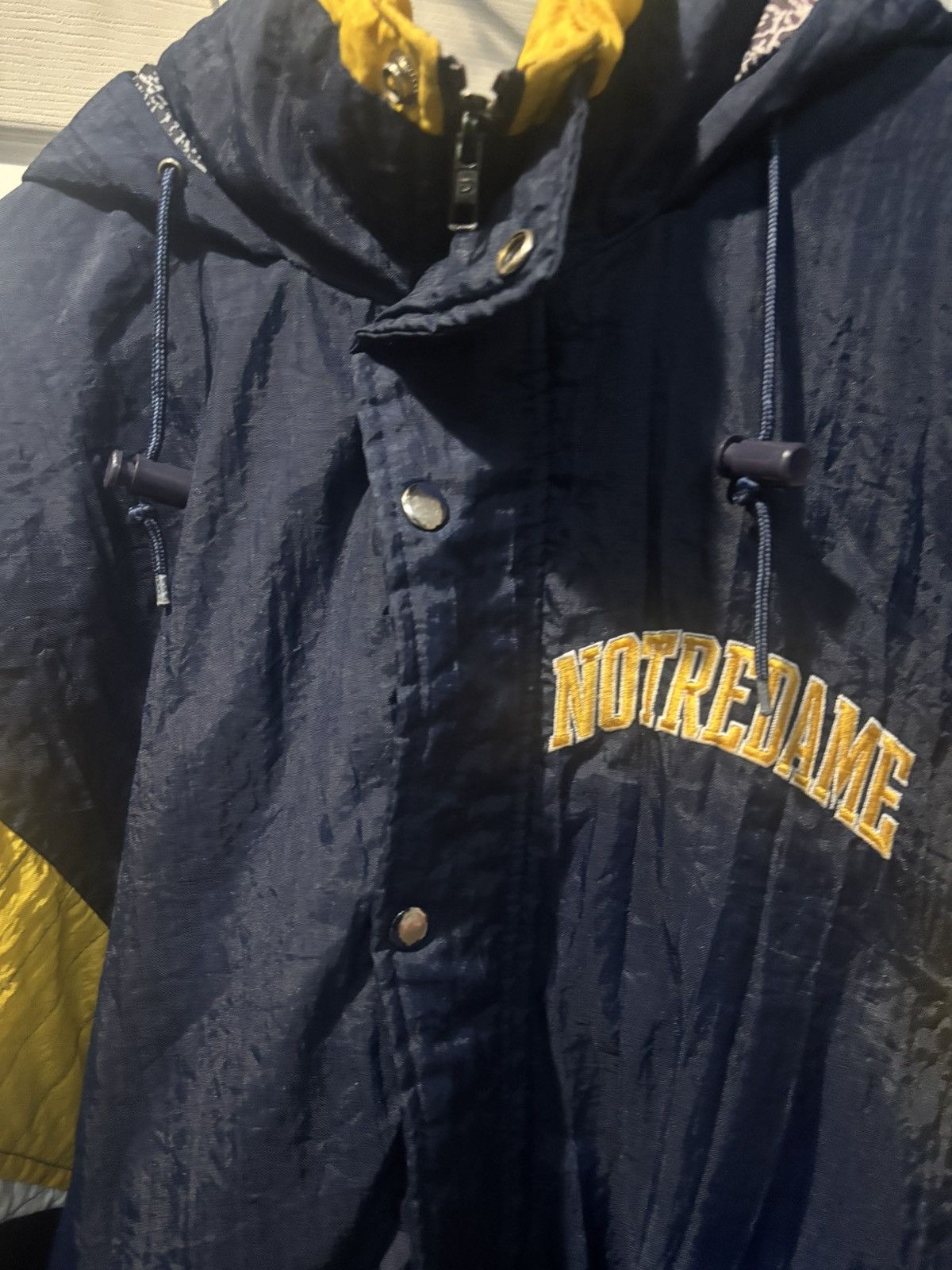 Starter Vintage Notre Dame Starter jacket Size US M / EU 48-50 / 2 - 2 Thumbnail