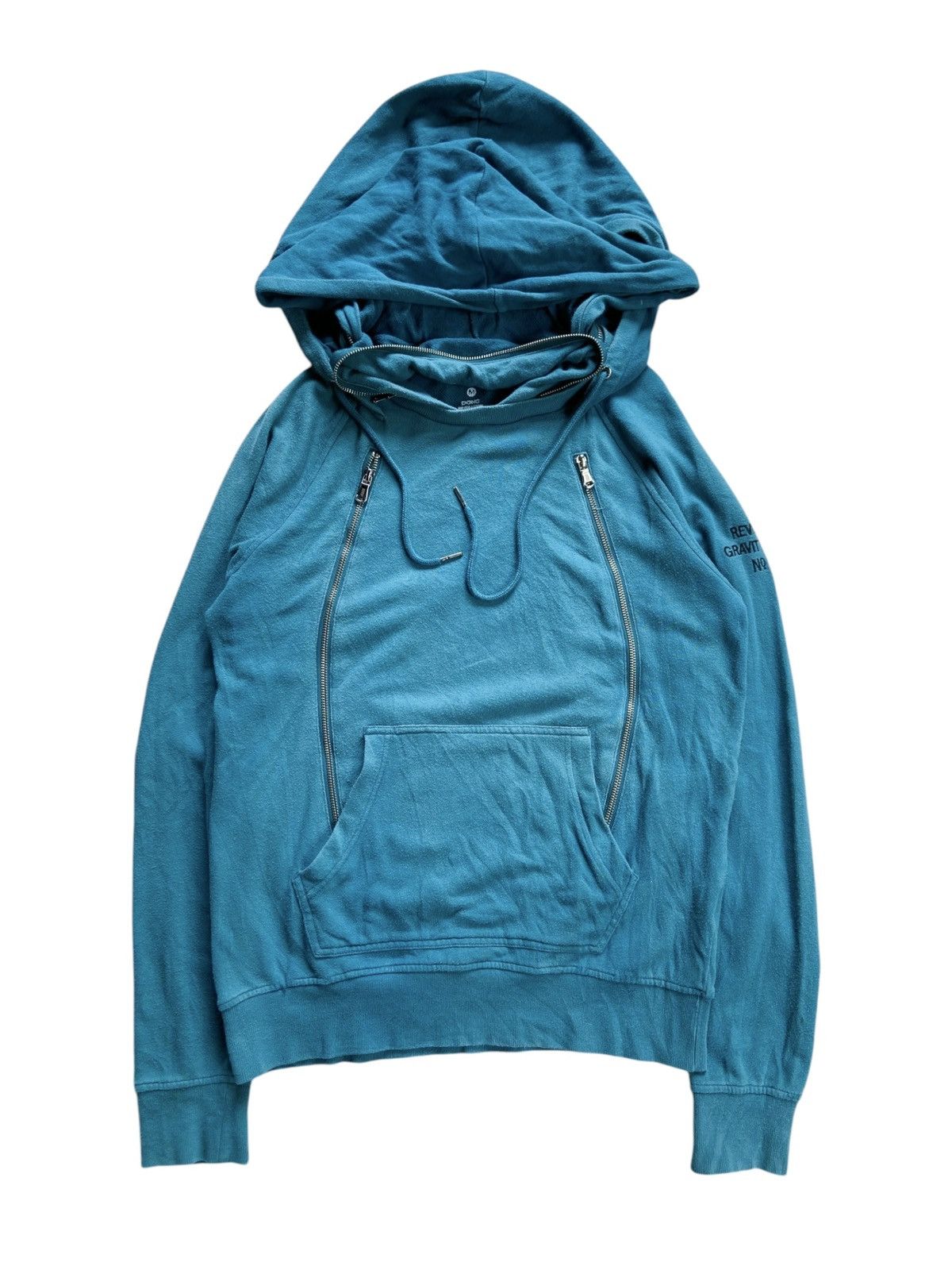 Japanese Brand DOHC MULTI ZIPPER DOUBLE JUMPER ZIP HOODIE Size US L / EU 52-54 / 3 - 2 Thumbnail