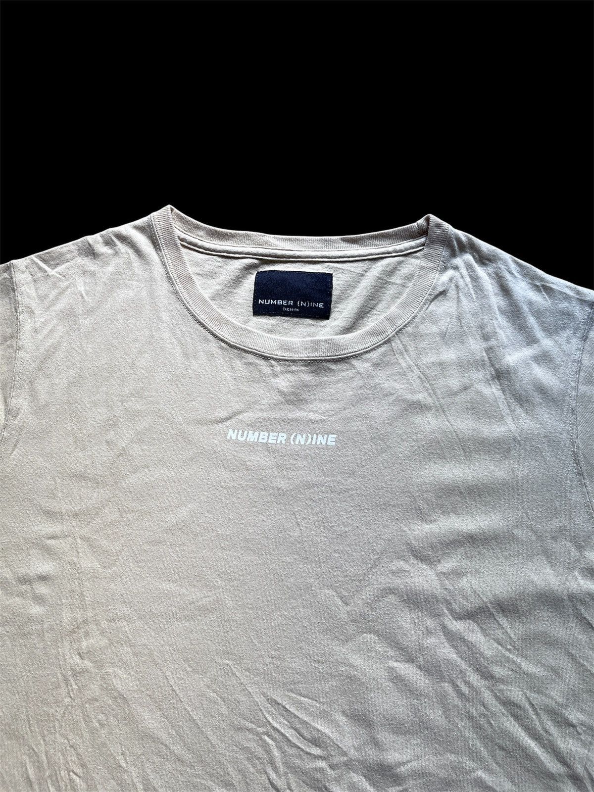 Number (N)ine Number Nine Logo Yellow Tees Size US M / EU 48-50 / 2 - 4 Thumbnail
