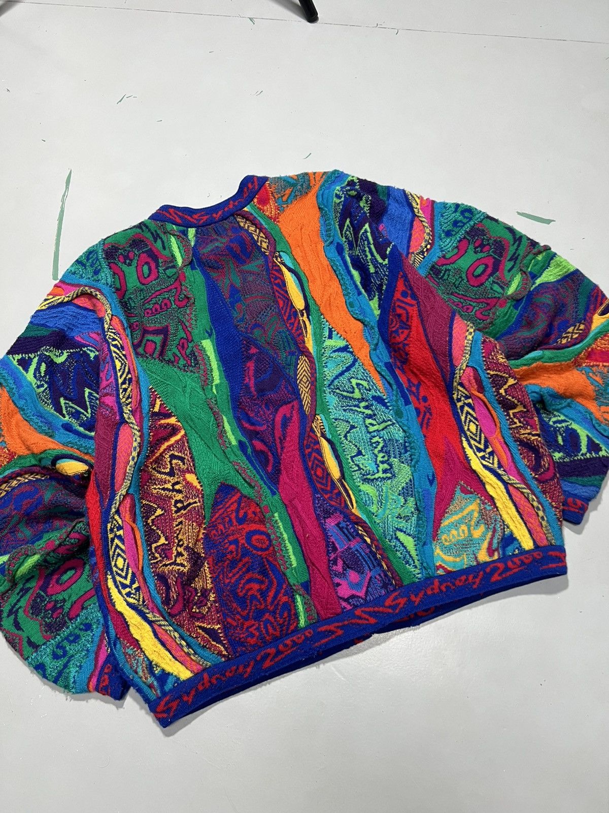Coogi Super rare 🔥 coogi multicolor 3d sweater Size US M / EU 48-50 / 2 - 7 Thumbnail