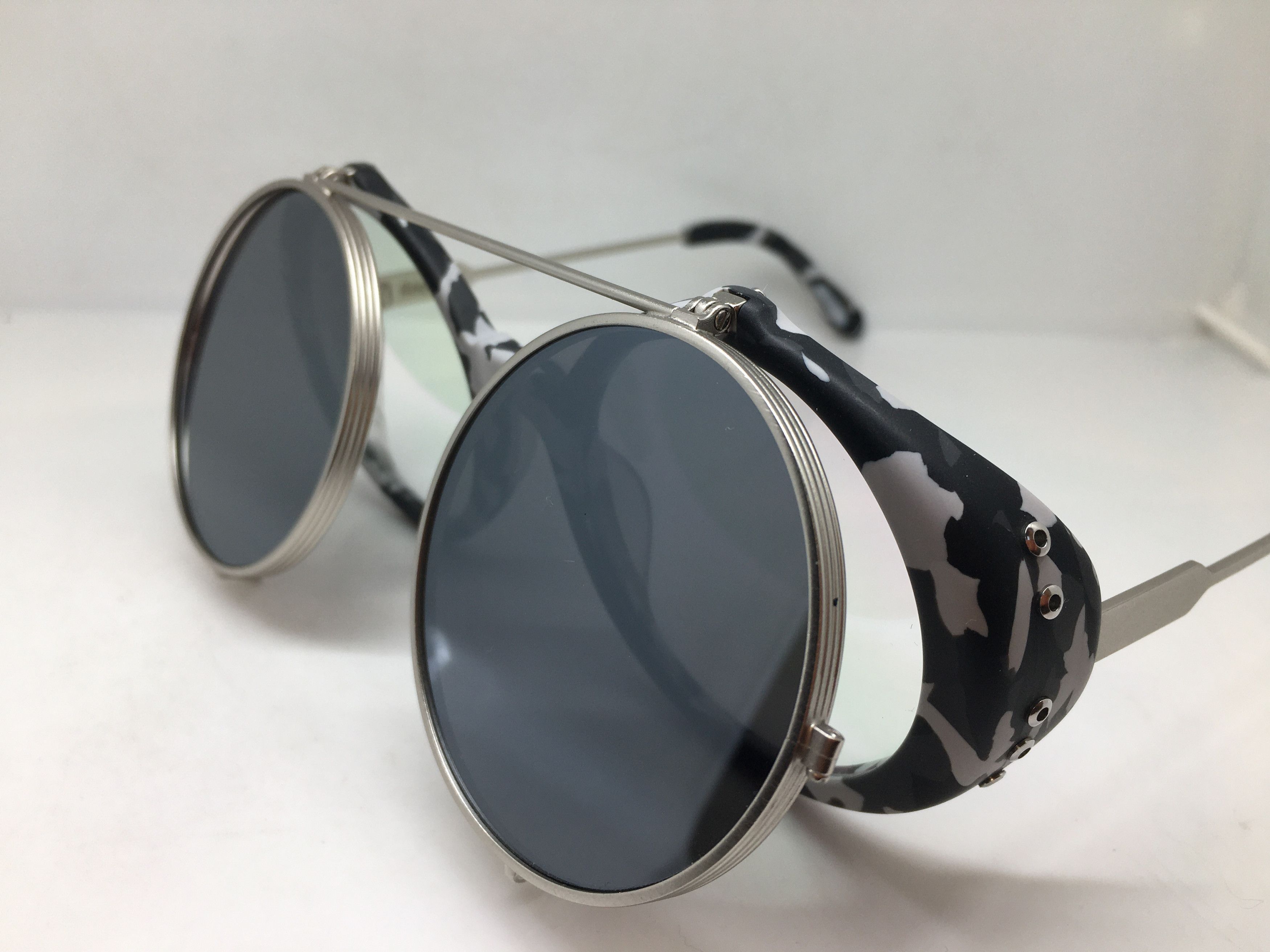 Vintage Vintage Anderne Round Sunglasses Frame Flip Sun lens Size ONE SIZE - 5 Thumbnail
