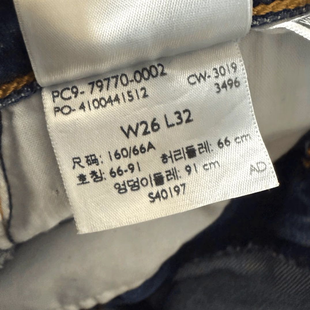 Levi's Levi's Premium Jeans Womens 26x32 Straight Leg Denim High Rise Cotton Blue Modern Straight Women 26 32 Blue Denim (Pre-owned) Size 26" / US 2 / IT 38 - 7 Thumbnail