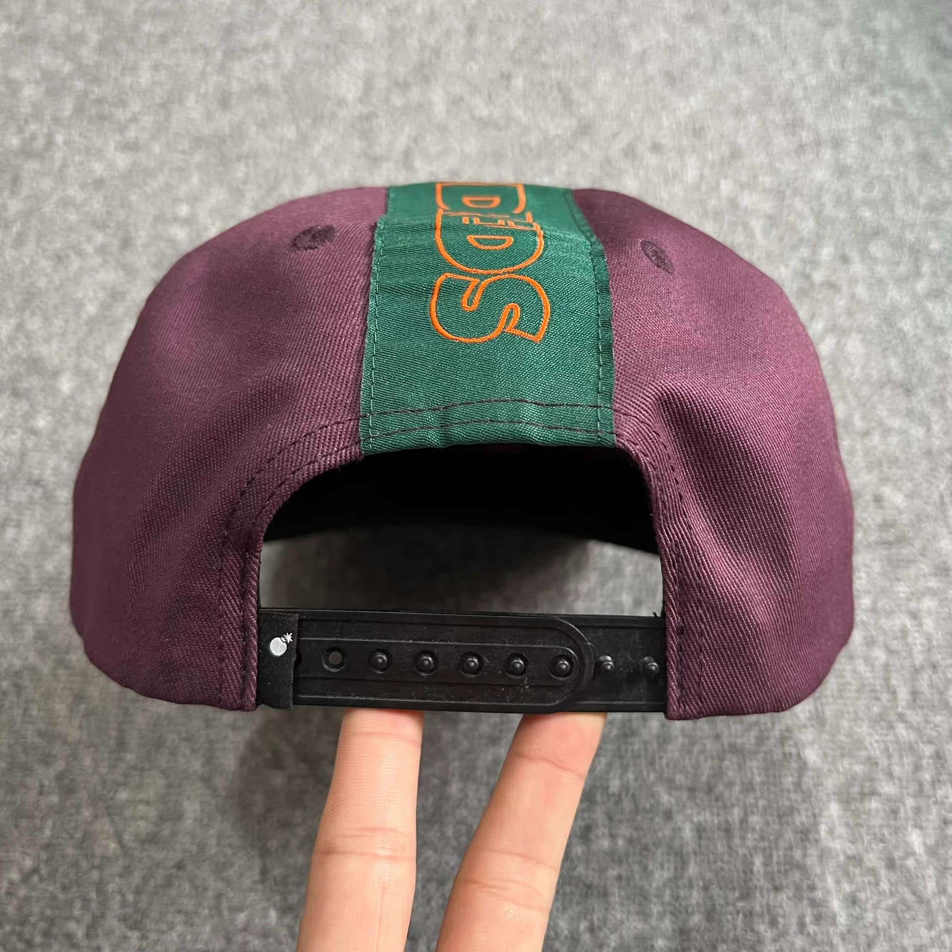 The Hundreds The Hundreds Bomb Webbing Embroidered Baseball Visor Q7 Size ONE SIZE - 4 Thumbnail