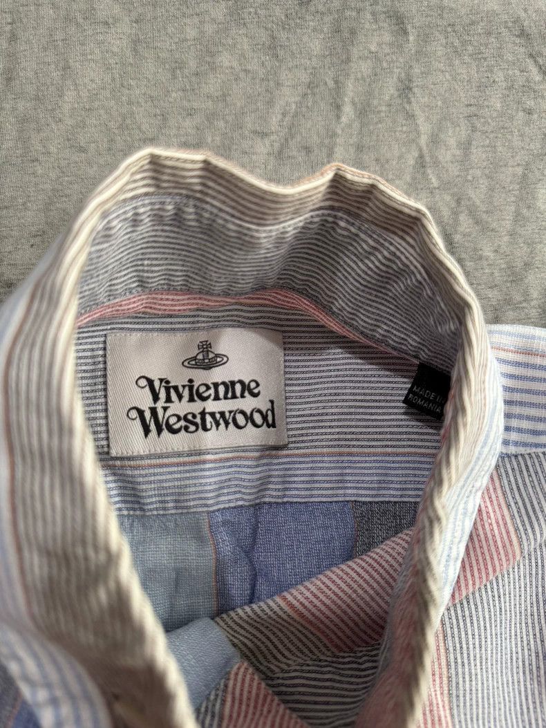 Vivienne Westwood Vivienne Westwood Salmon vacation linen shirt Size L / US 10 / IT 46 - 4 Thumbnail